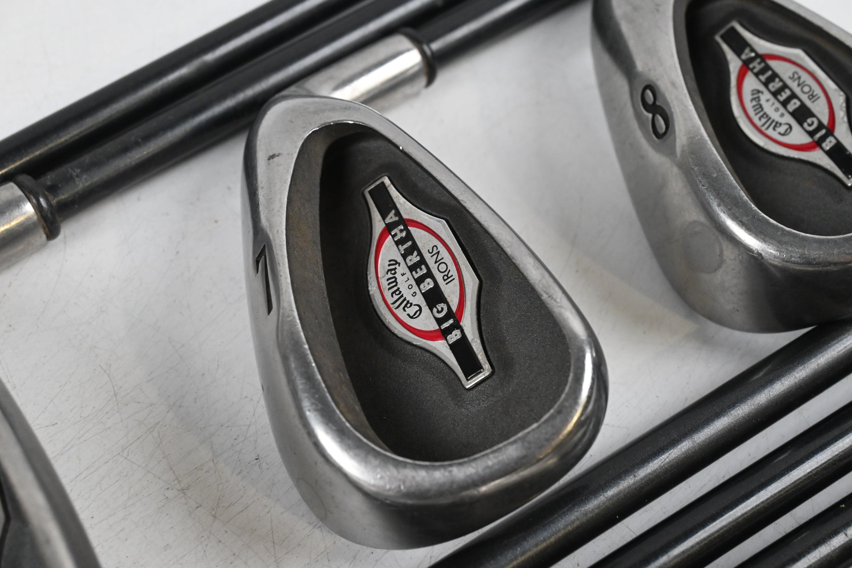 Callaway Big Bertha 2002 Irons / 5-PW+GW+SW / Regular Flex Callaway RCH 75i