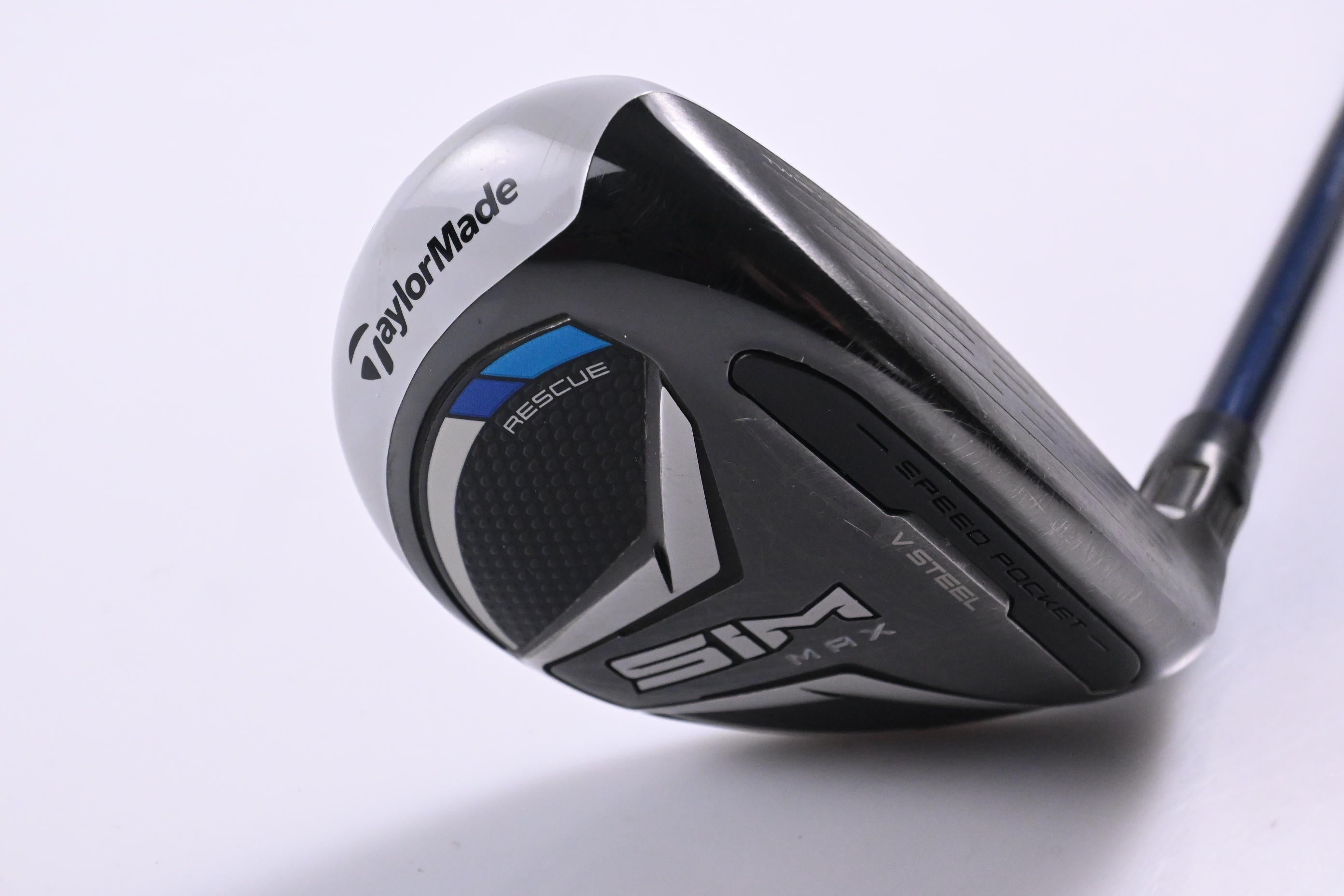 Taylormade SIM Max #4 Hybrid / 22 Degree / Stiff Flex Ventus Blue 7 Shaft