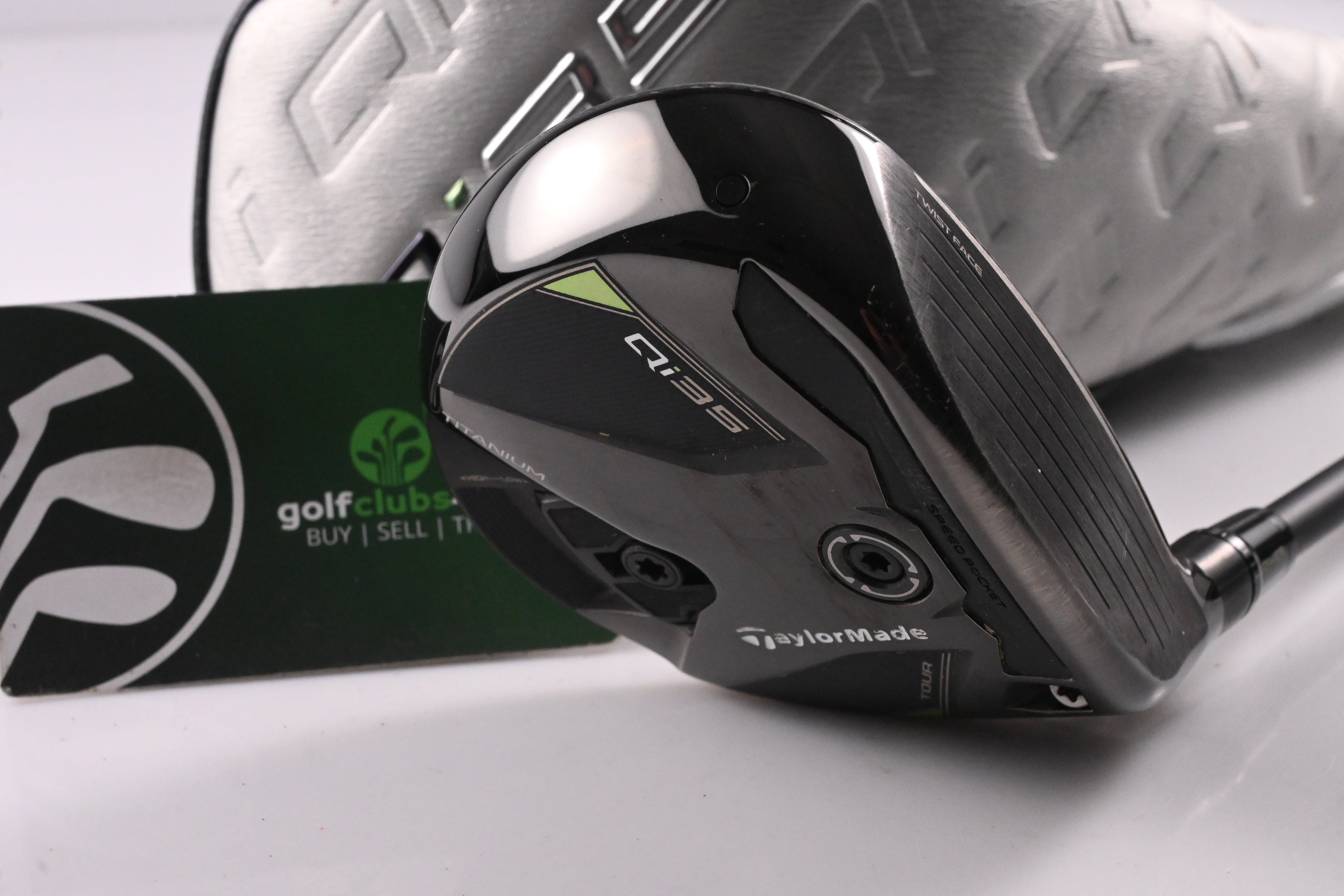 Taylormade Qi35 Tour #3 Wood / 15 Degree / Stiff Flex Kai'li Dark Waves Blue 75