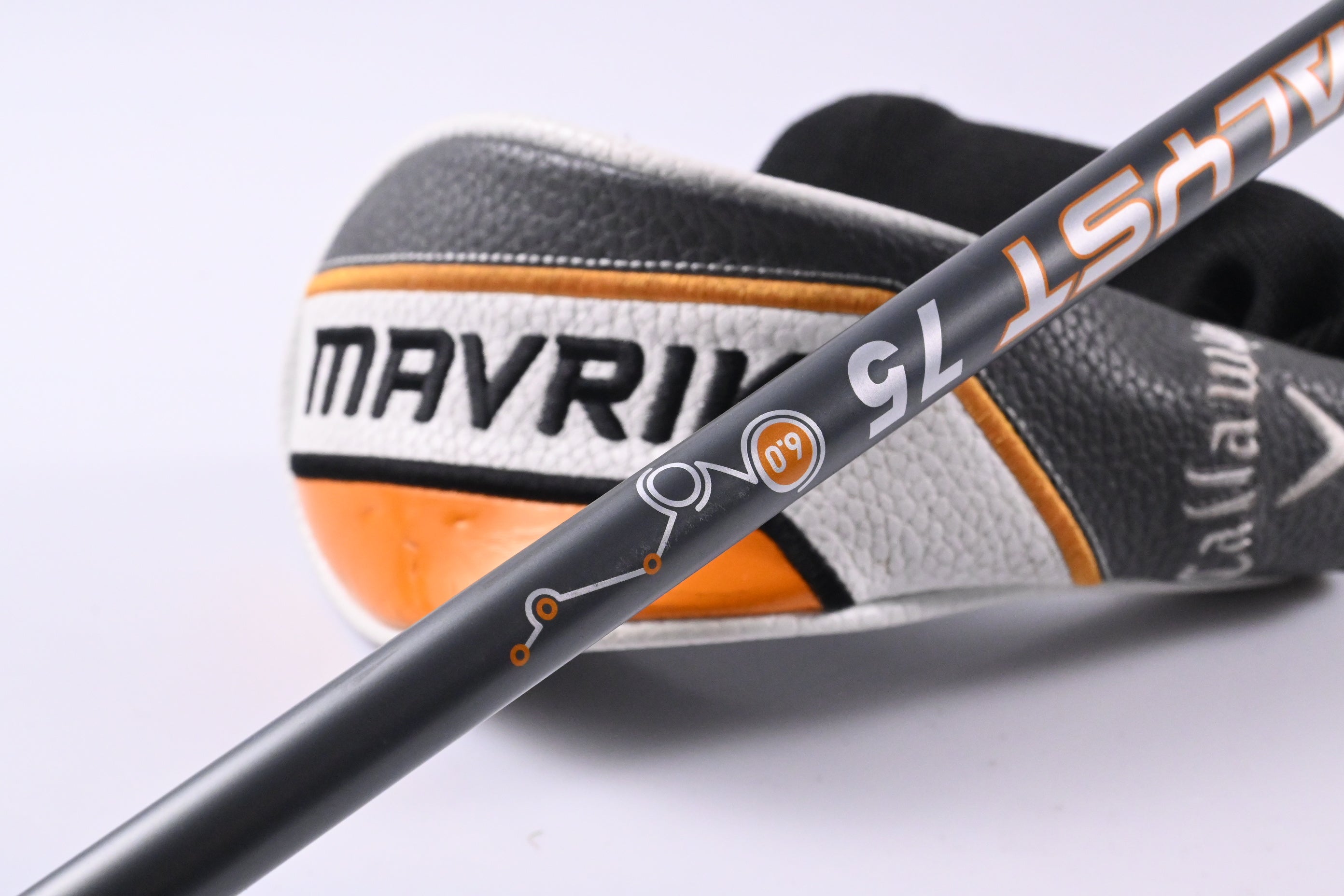 Left Hand Callaway Mavrik #3 Hybrid / 18 Degree / Stiff Flex Catalyst 75 Shaft