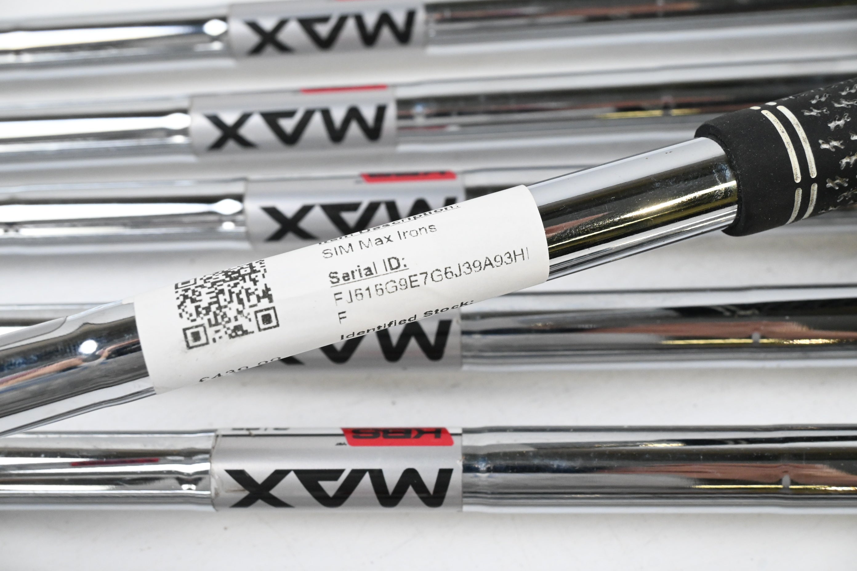 Taylormade SIM Max Irons / 4-PW / Regular Flex KBS MAX 85 Shafts