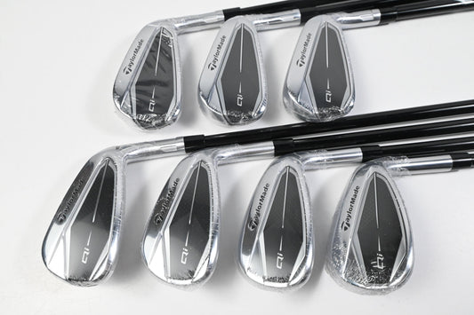 Taylormade Qi Irons / 5-PW+SW / Regular Flex Fujikura Ventus TR Blue 6 Shafts