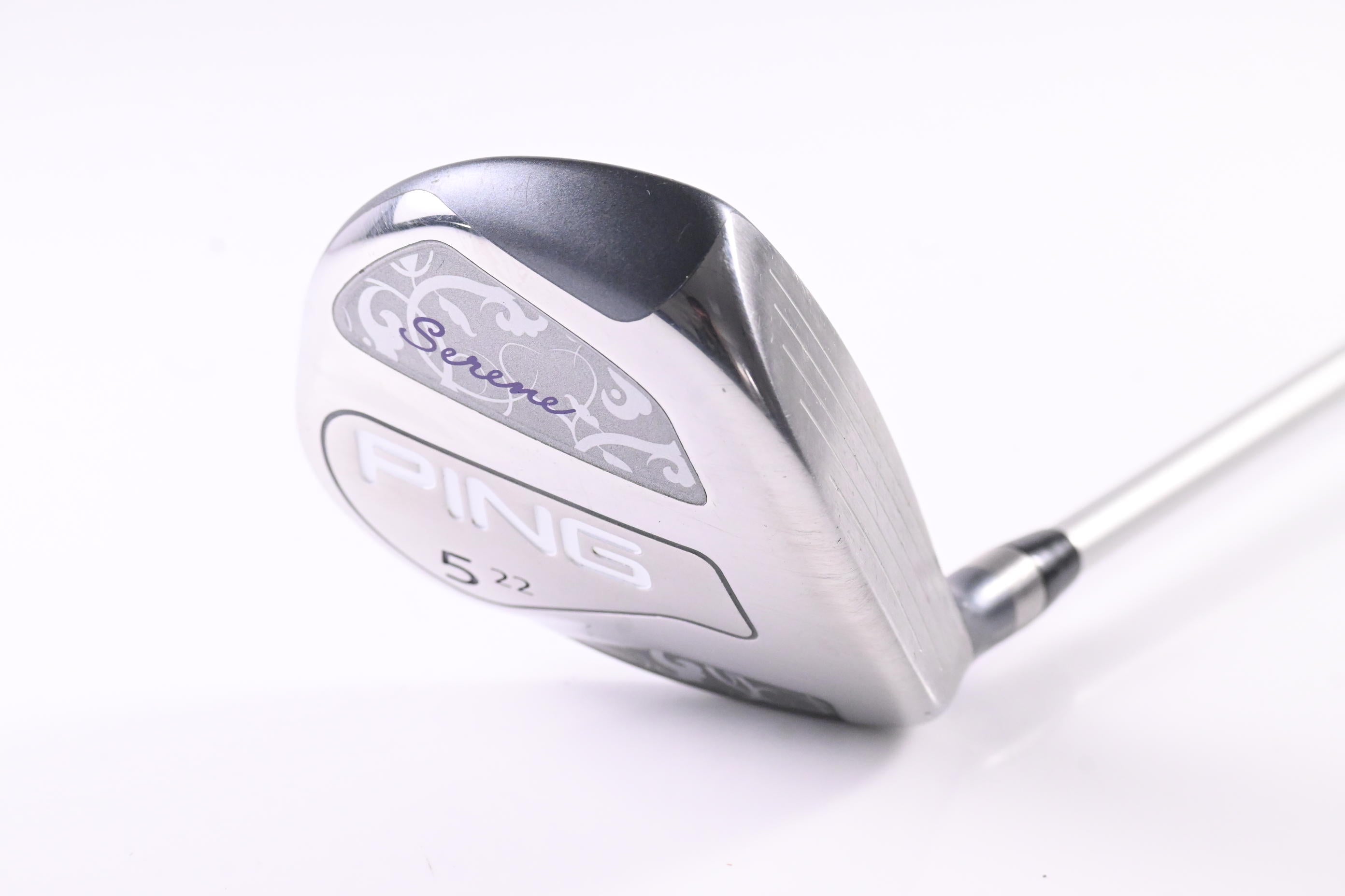 Ladies Ping Serene #5 Wood / 22 Degree / Ladies Flex Ping ULT 210 Shaft