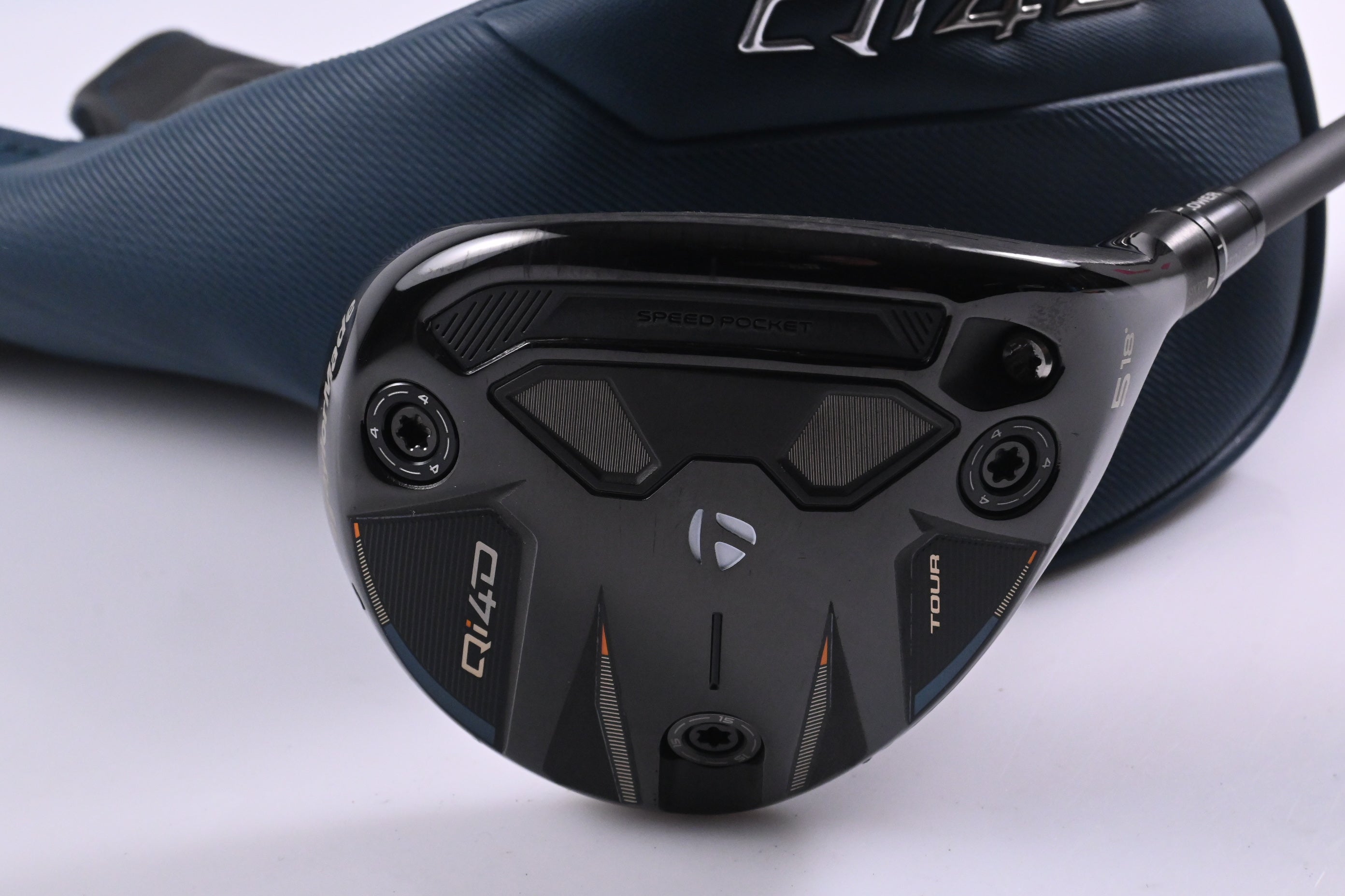 Taylormade Qi4D Tour #5 Wood / 18 Degree / Stiff Flex Mitsubishi Reax 75 Shaft
