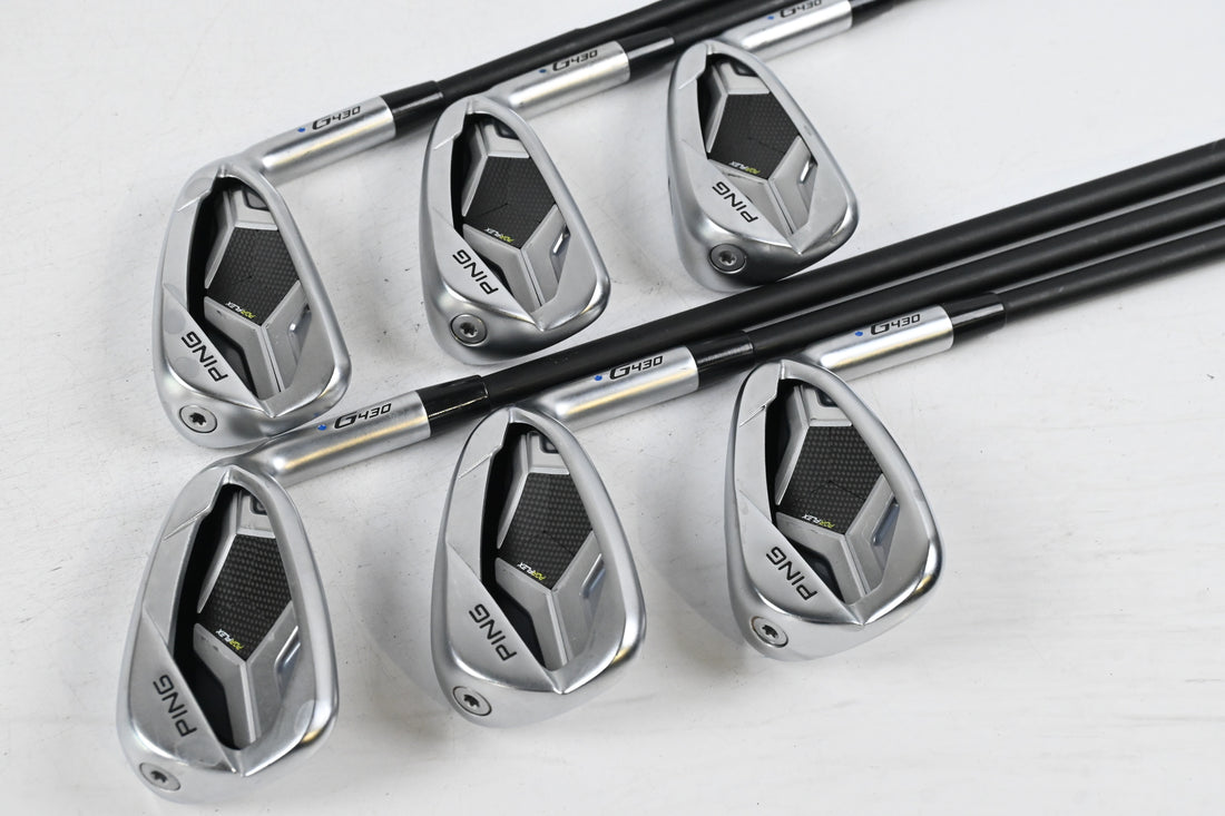 Ping G430 Irons / 5-PW / Blue Dot / Regular Flex Alta CB Shafts