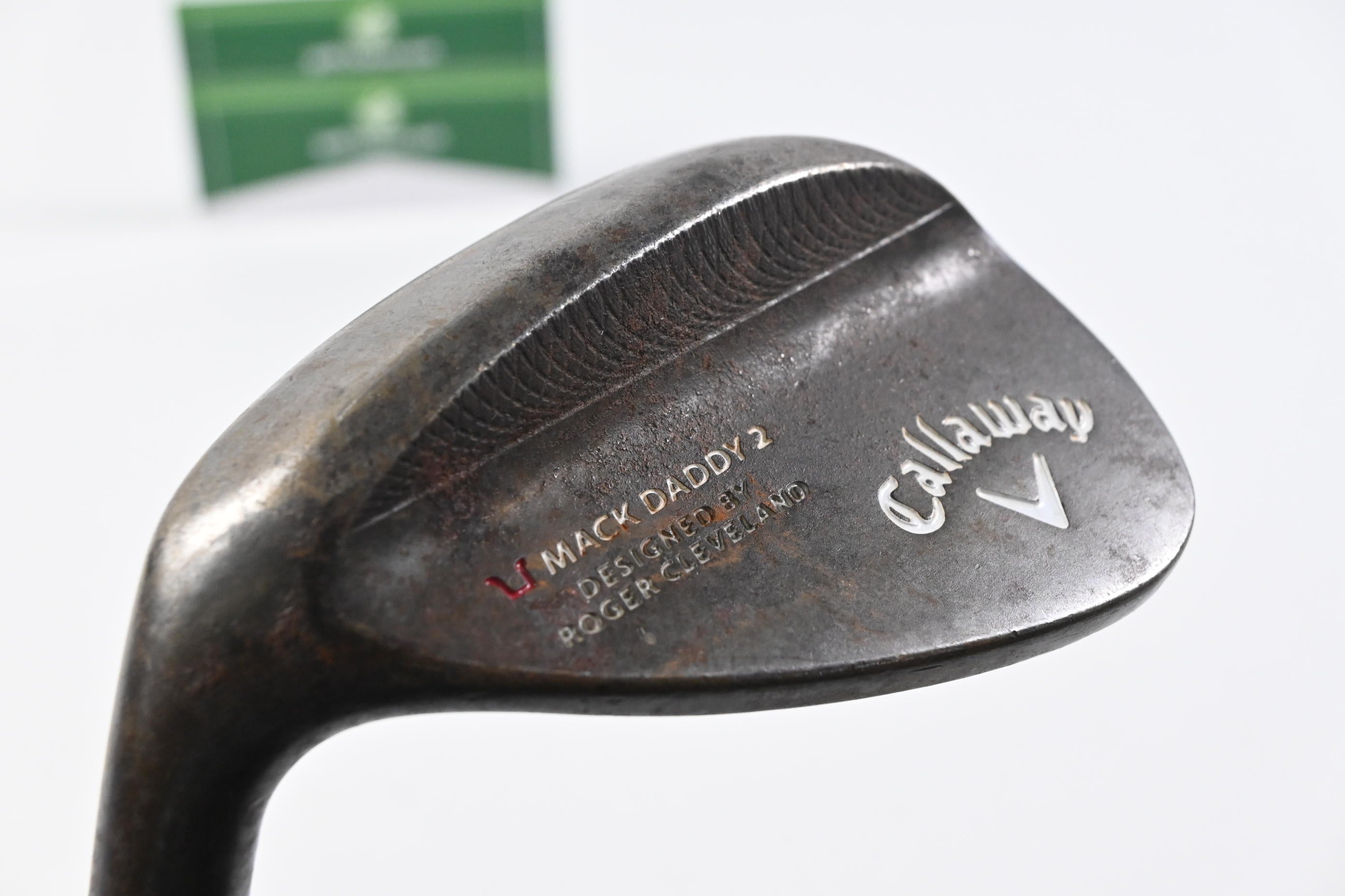 Left Hand Callaway Mack Daddy 2 Gap Wedge / 52 Degree / Stiff Flex Dynamic Gold
