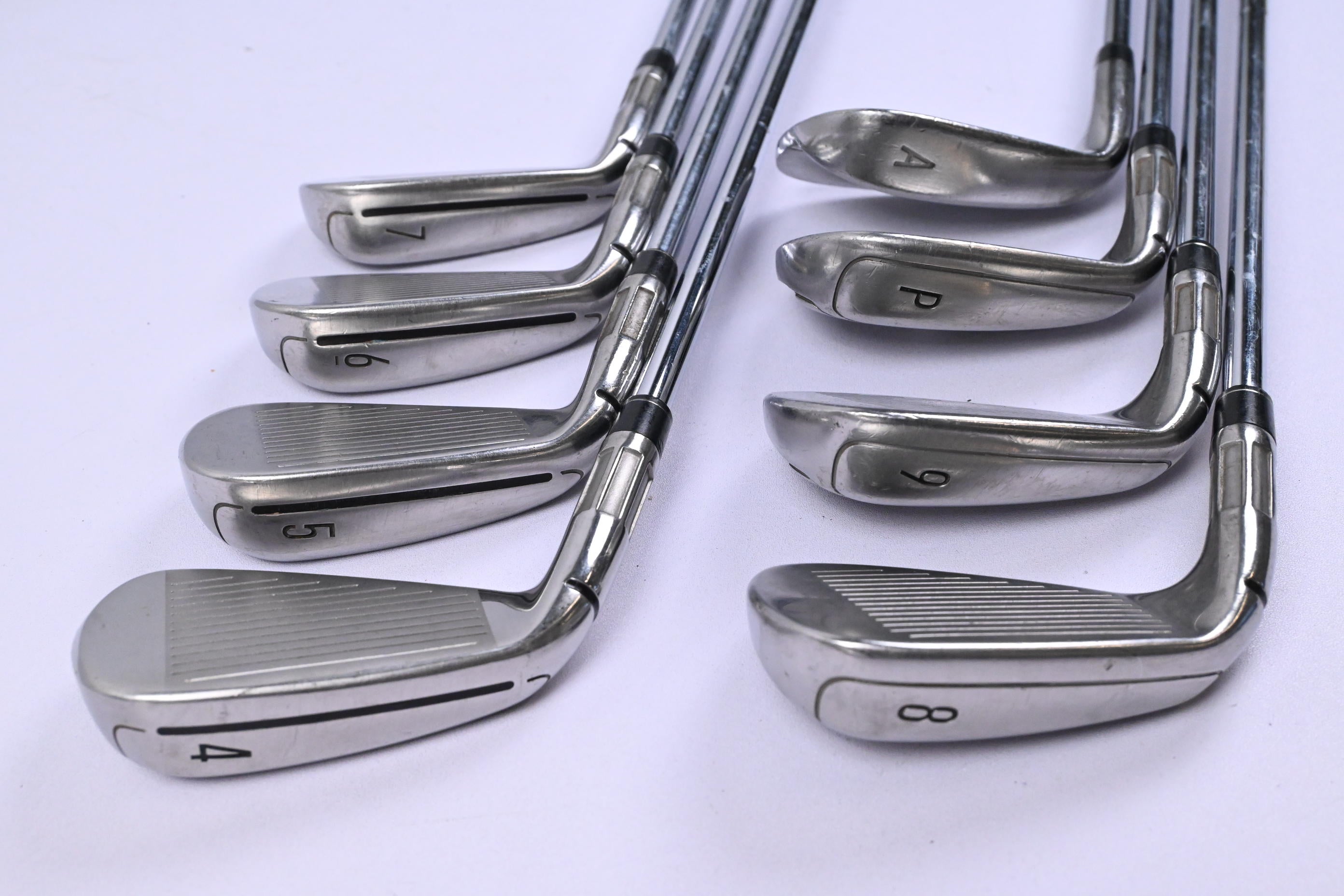 Taylormade M6 Irons / 4-PW+GW / Regular Flex KBS Max 85 Shafts