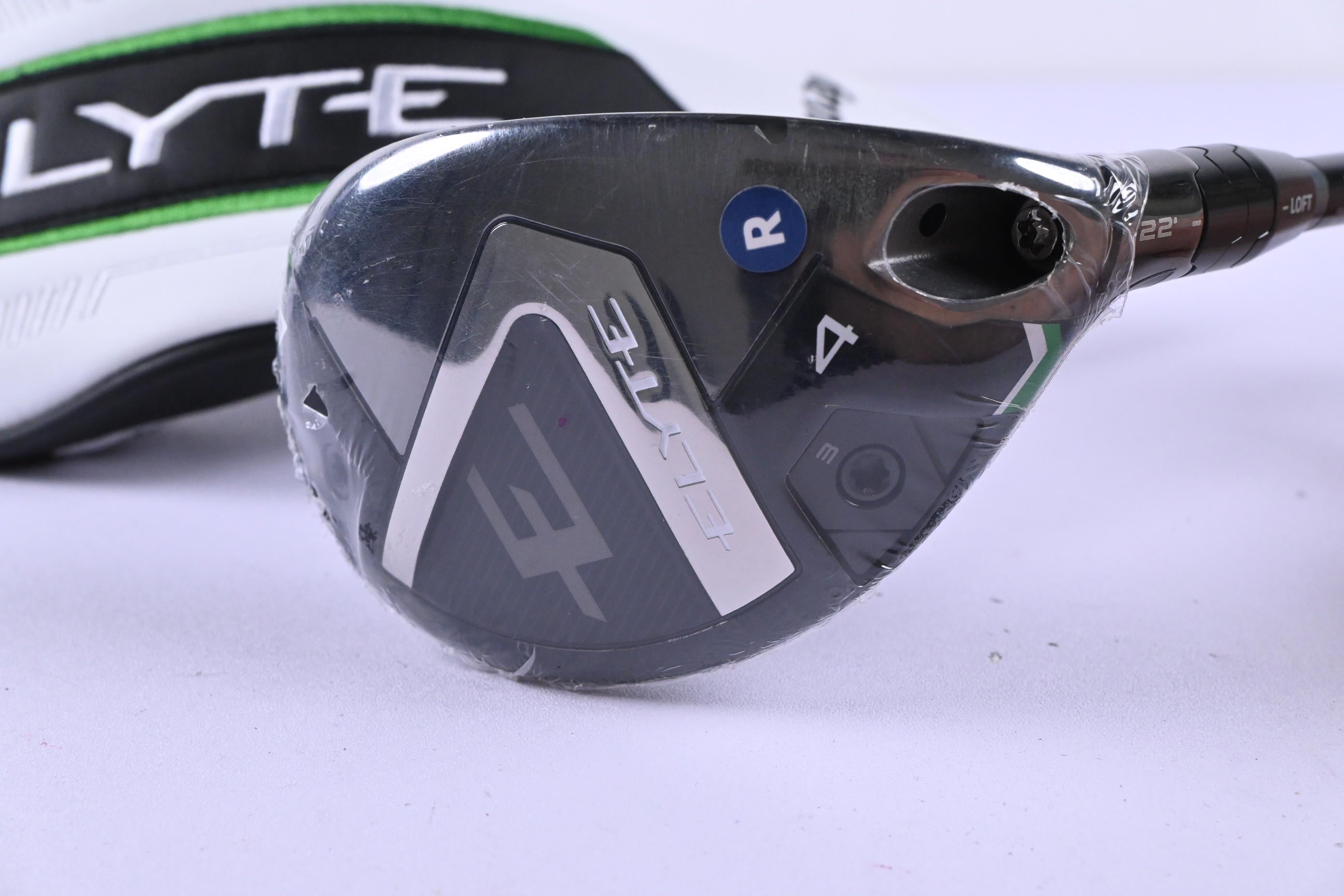Callaway Elyte #4 Hybrid / 22 Degree / Regular Flex Denali Charcoal 60 Shaft