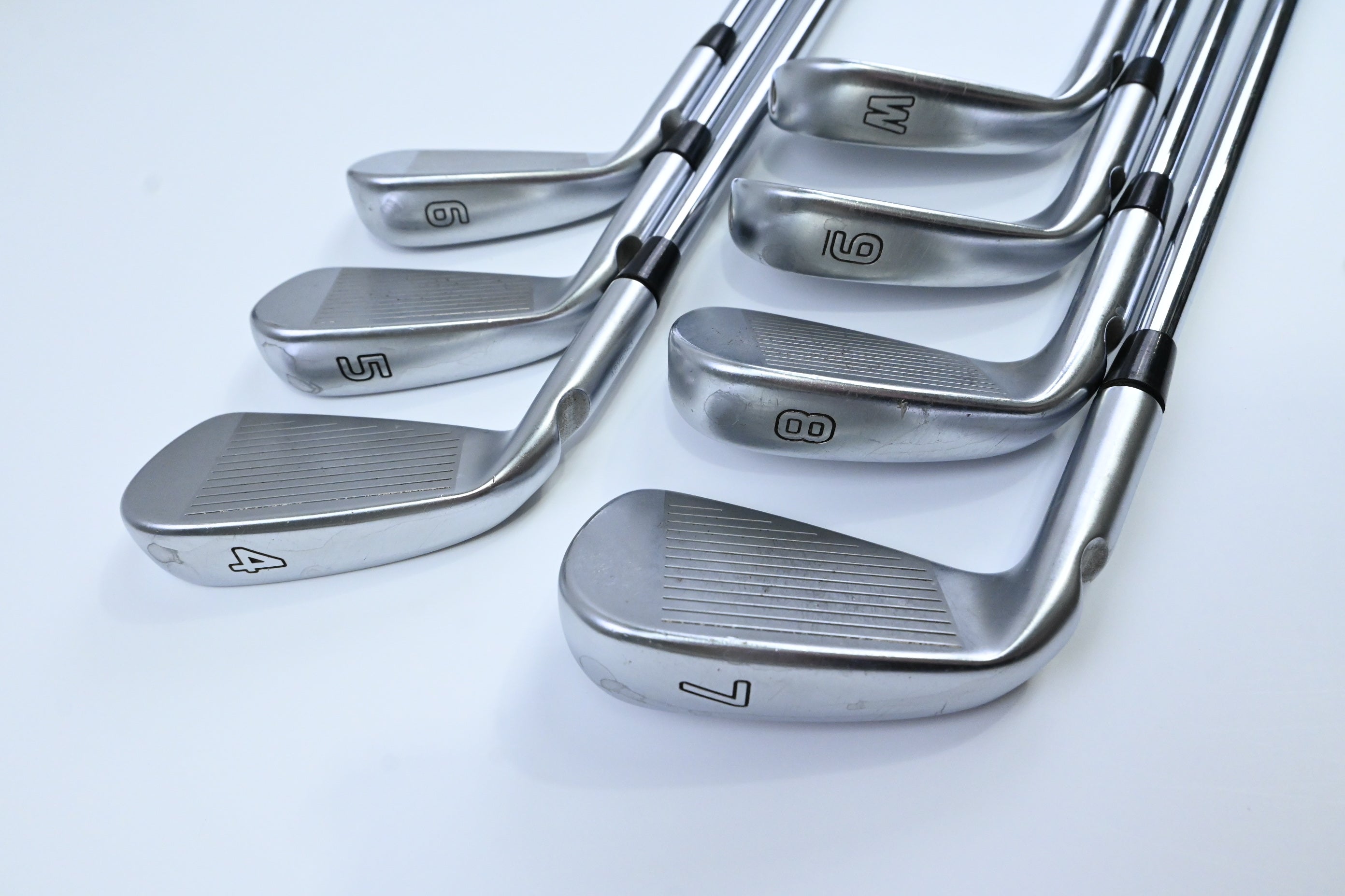 Ping i500 Irons / 4-PW / Blue Dot / Regular Flex Ping AWT 2.0 Shafts