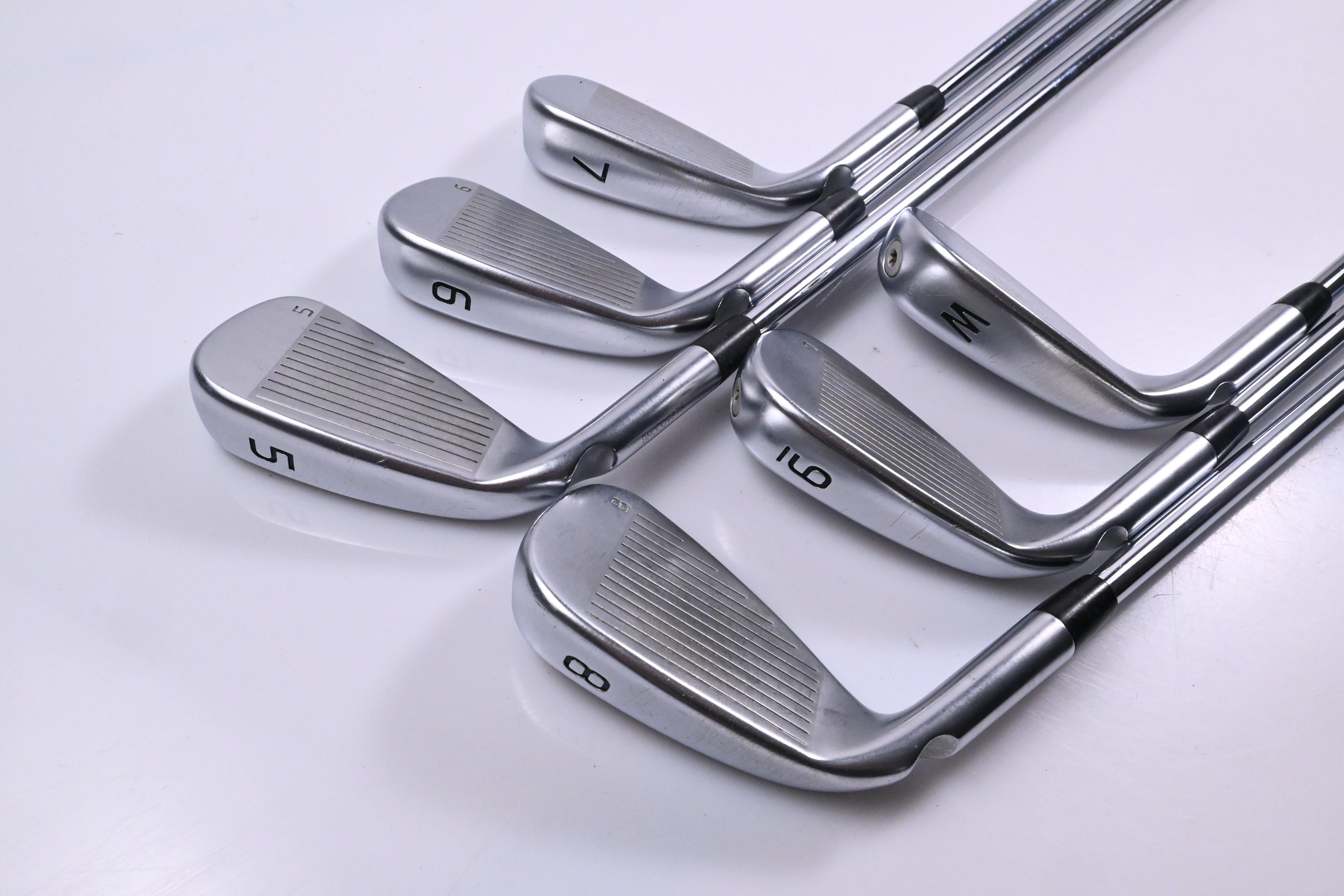 Ping G440 Irons / 5-PW / Blue Dot / Regular Flex Ping AWT 3.0 Shafts