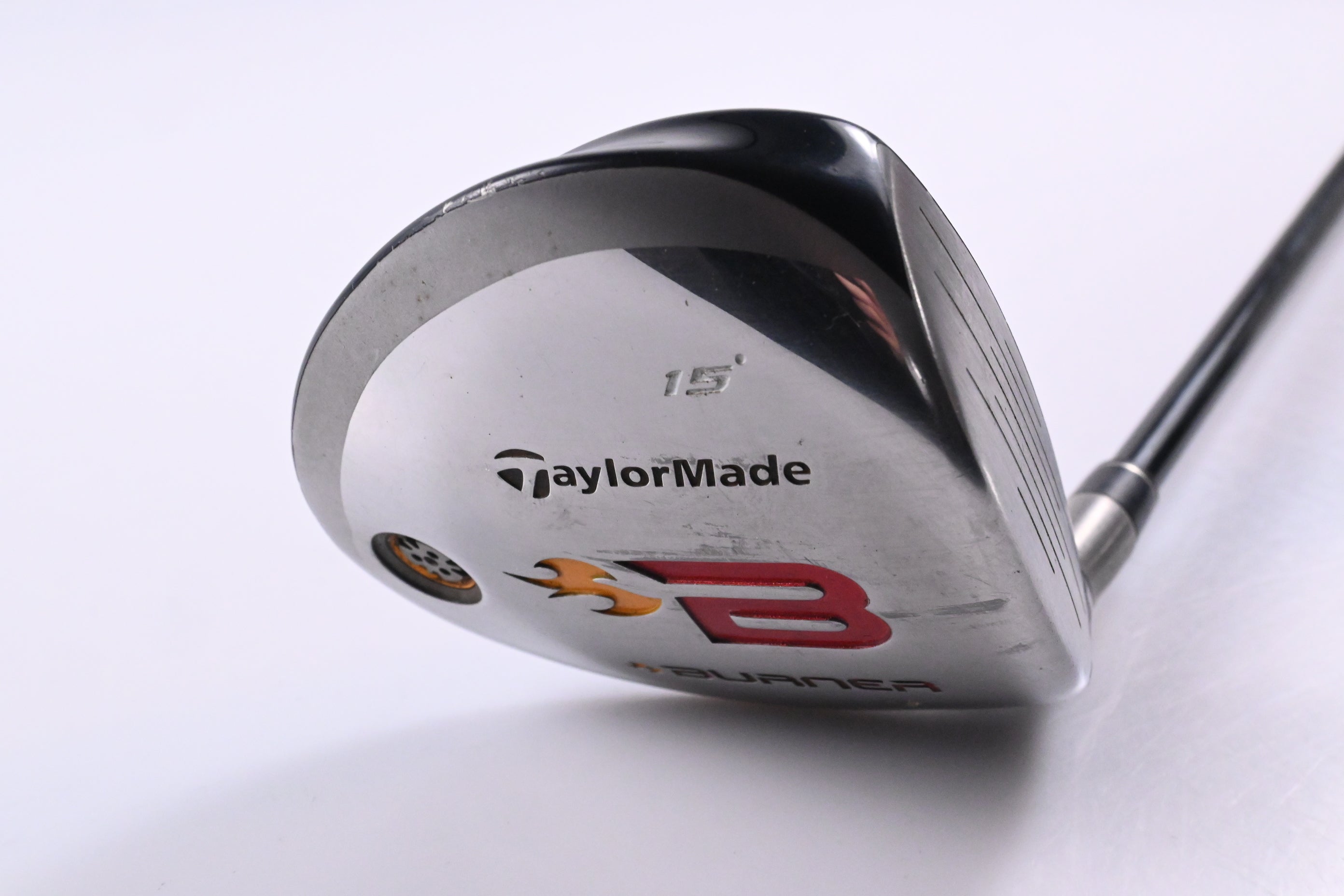 Taylormade Burner 2008 #3 Wood / 15 Degree / Regular Flex Reax 49 Shaft