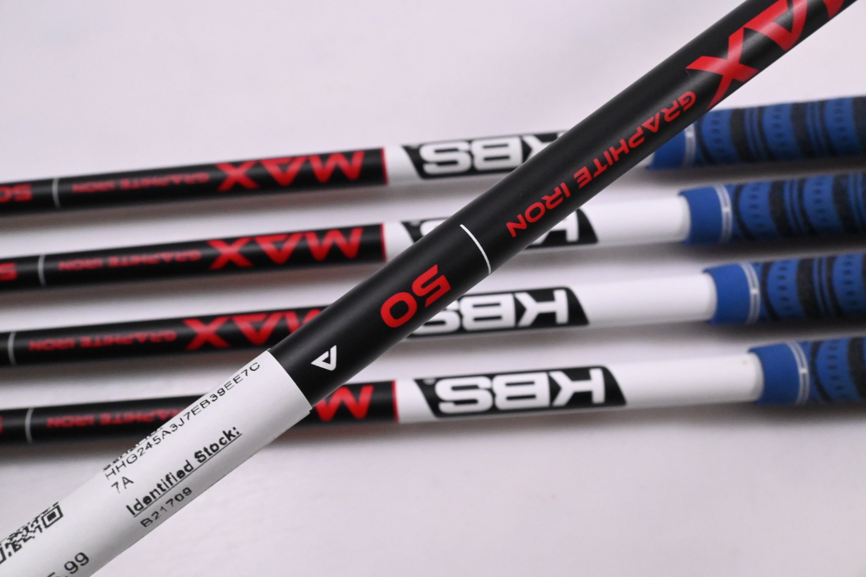 Srixon ZXiR HL Irons / 7-PW+GW / Senior Flex KBS MAX 50 Shafts