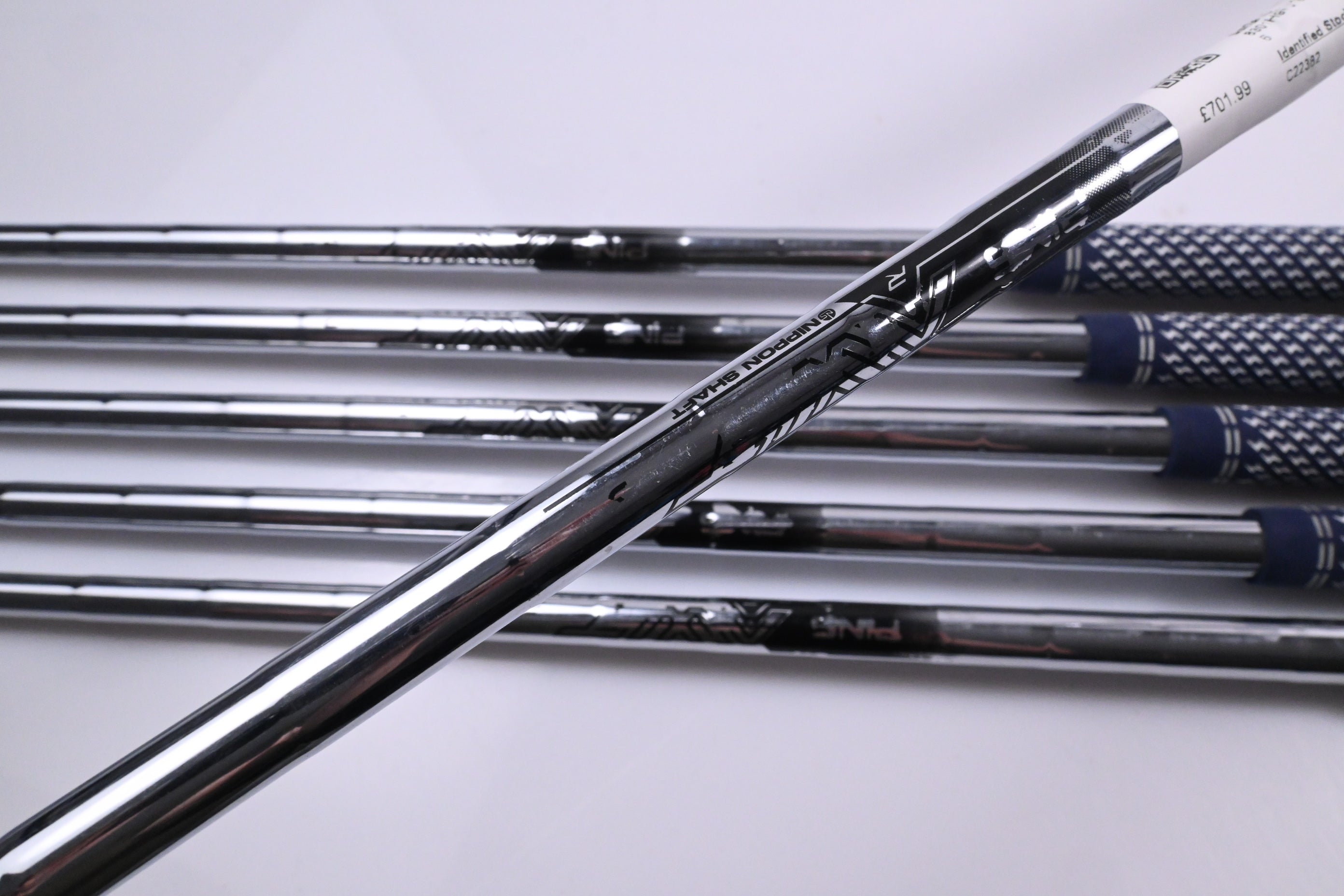 Ping G440 Irons / 5-PW / Blue Dot / Regular Flex Ping AWT 3.0 Shafts