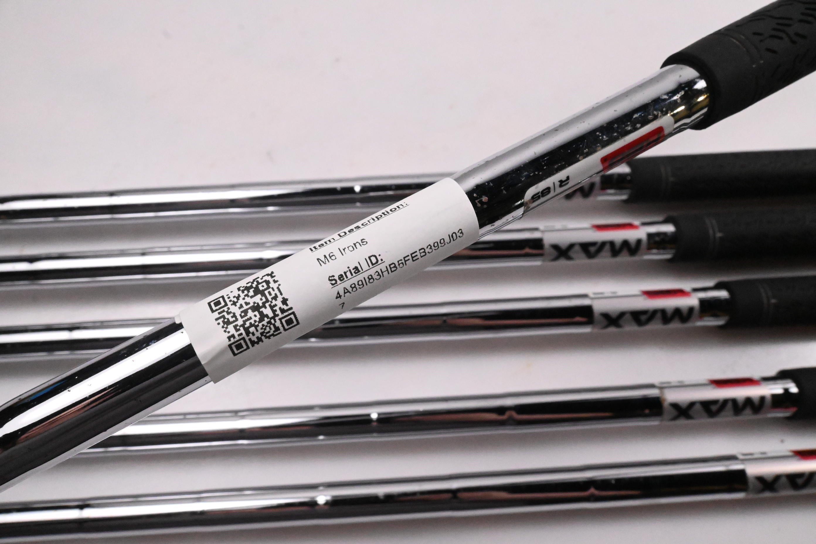 Taylormade M6 Irons / 5-PW / Regular Flex KBS MAX 85 Shafts