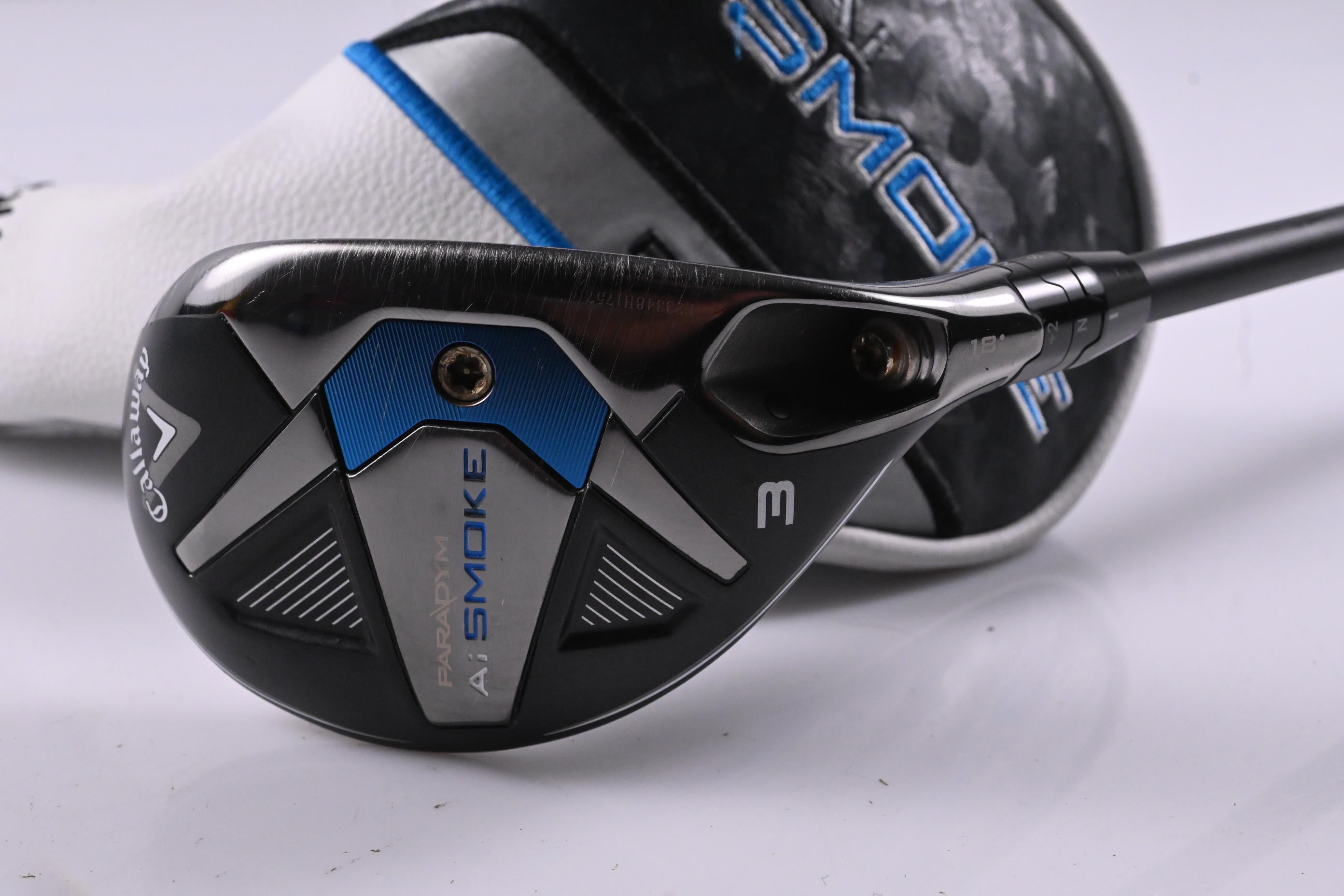 Callaway Paradym Ai Smoke #3 Hybrid / 18 Degree / Regular Flex Cypher 60 Shaft
