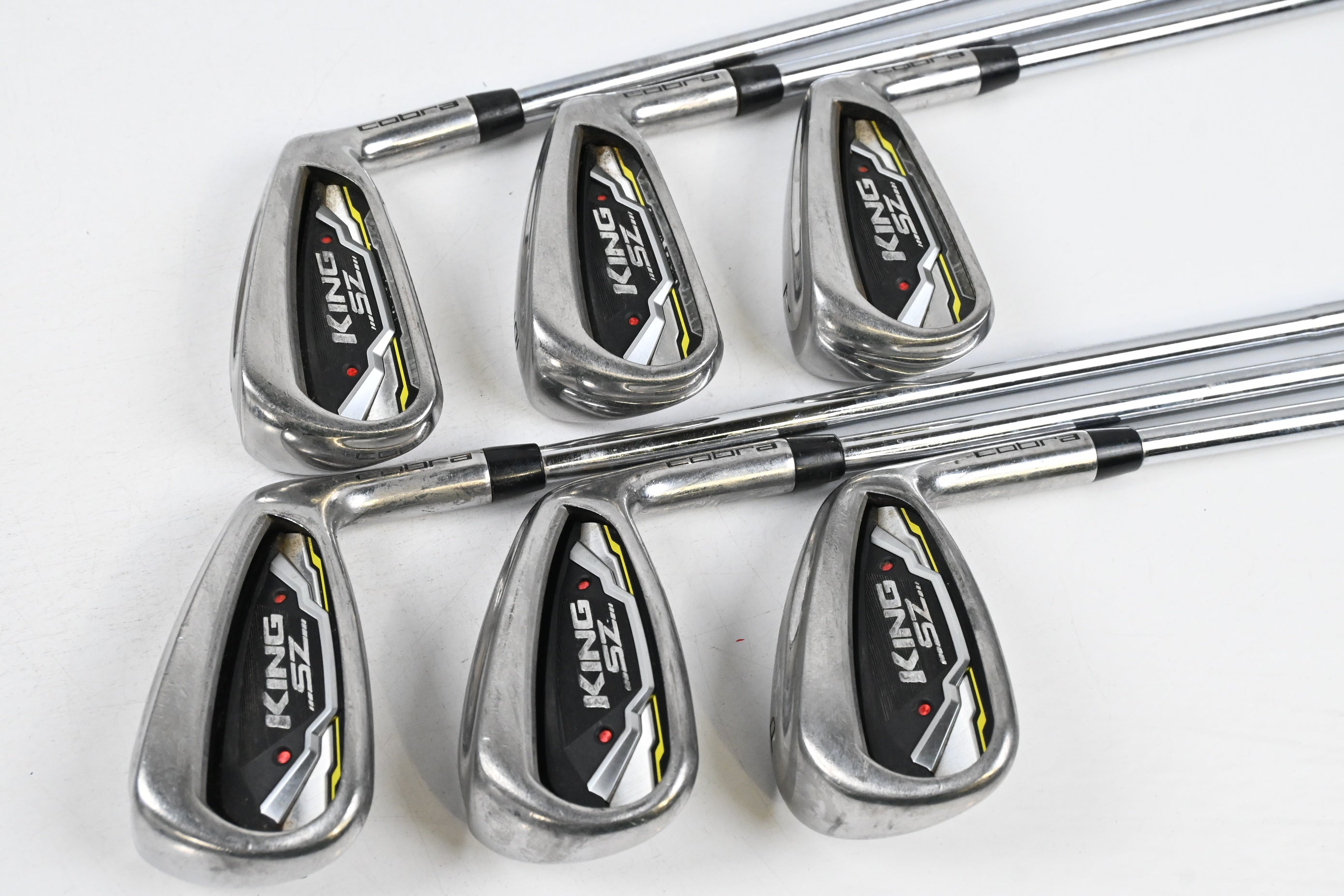 Cobra King Speedzone Irons / 5-PW / Regular Flex Cobra Shafts