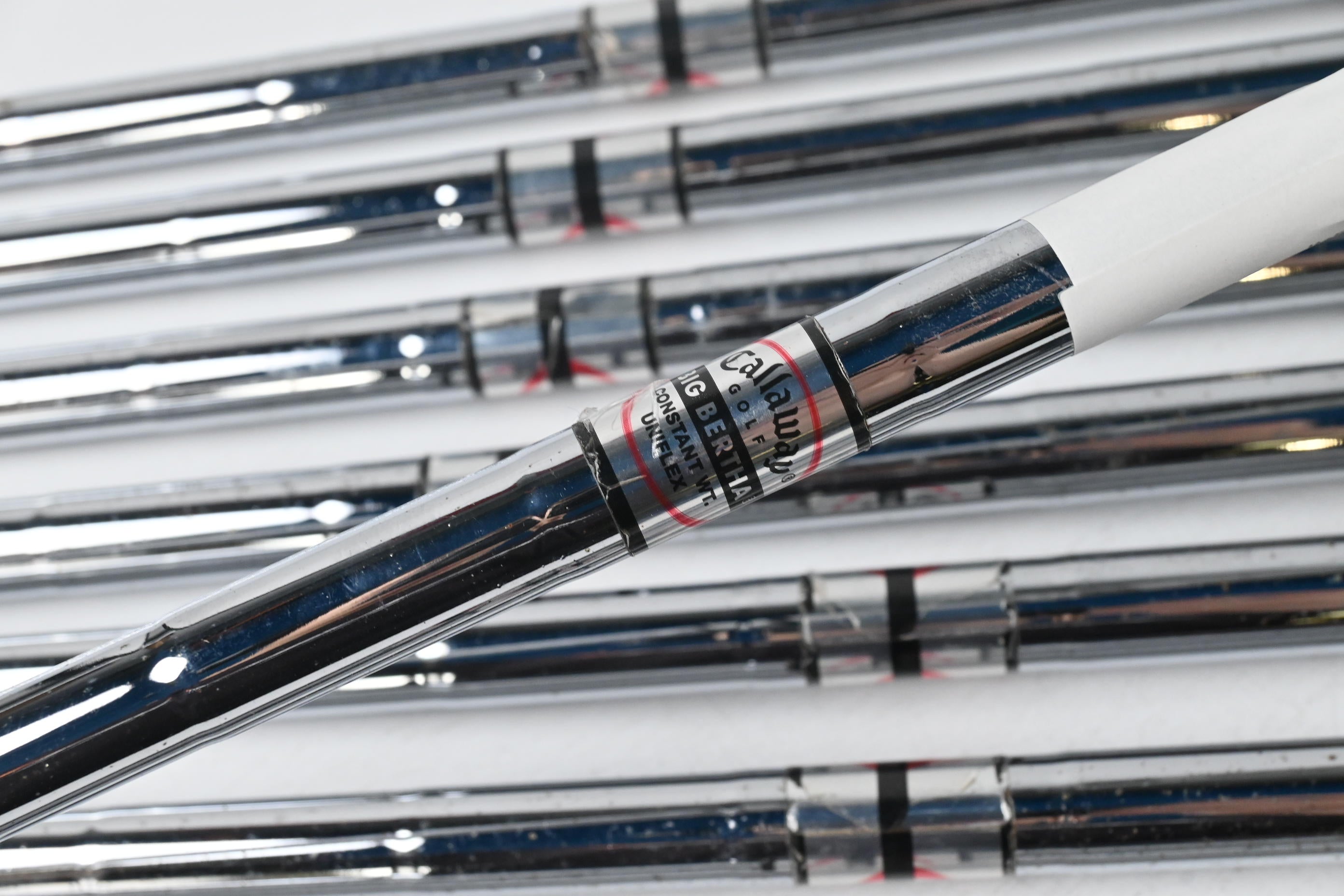 Callaway Big Bertha 2002 Irons / 3-PW+GW+SW / Uniflex Callaway Big Bertha