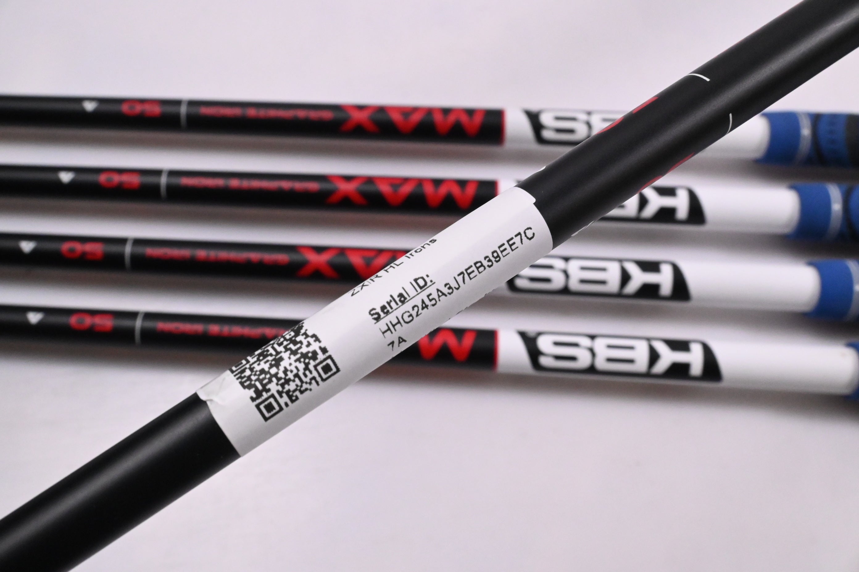Srixon ZXiR HL Irons / 7-PW+GW / Senior Flex KBS MAX 50 Shafts