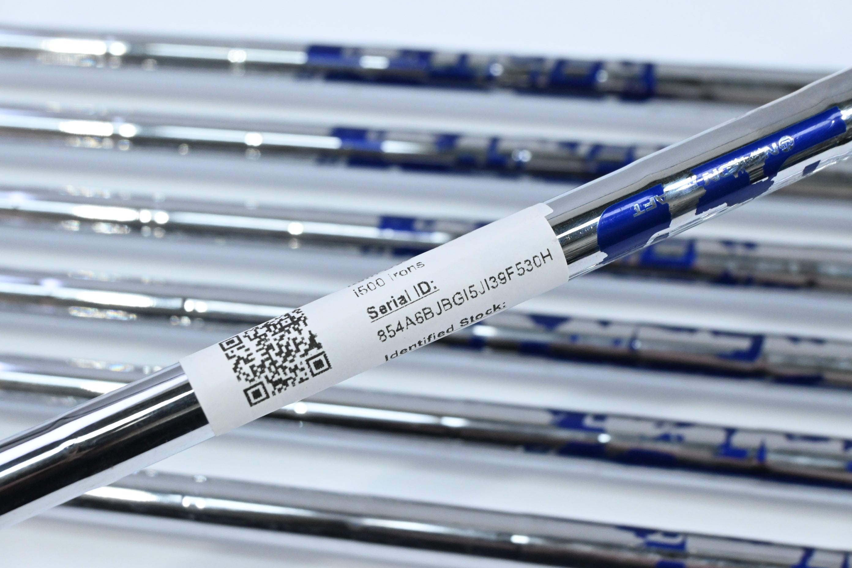 Ping i500 Irons / 4-PW / Blue Dot / Regular Flex Ping AWT 2.0 Shafts