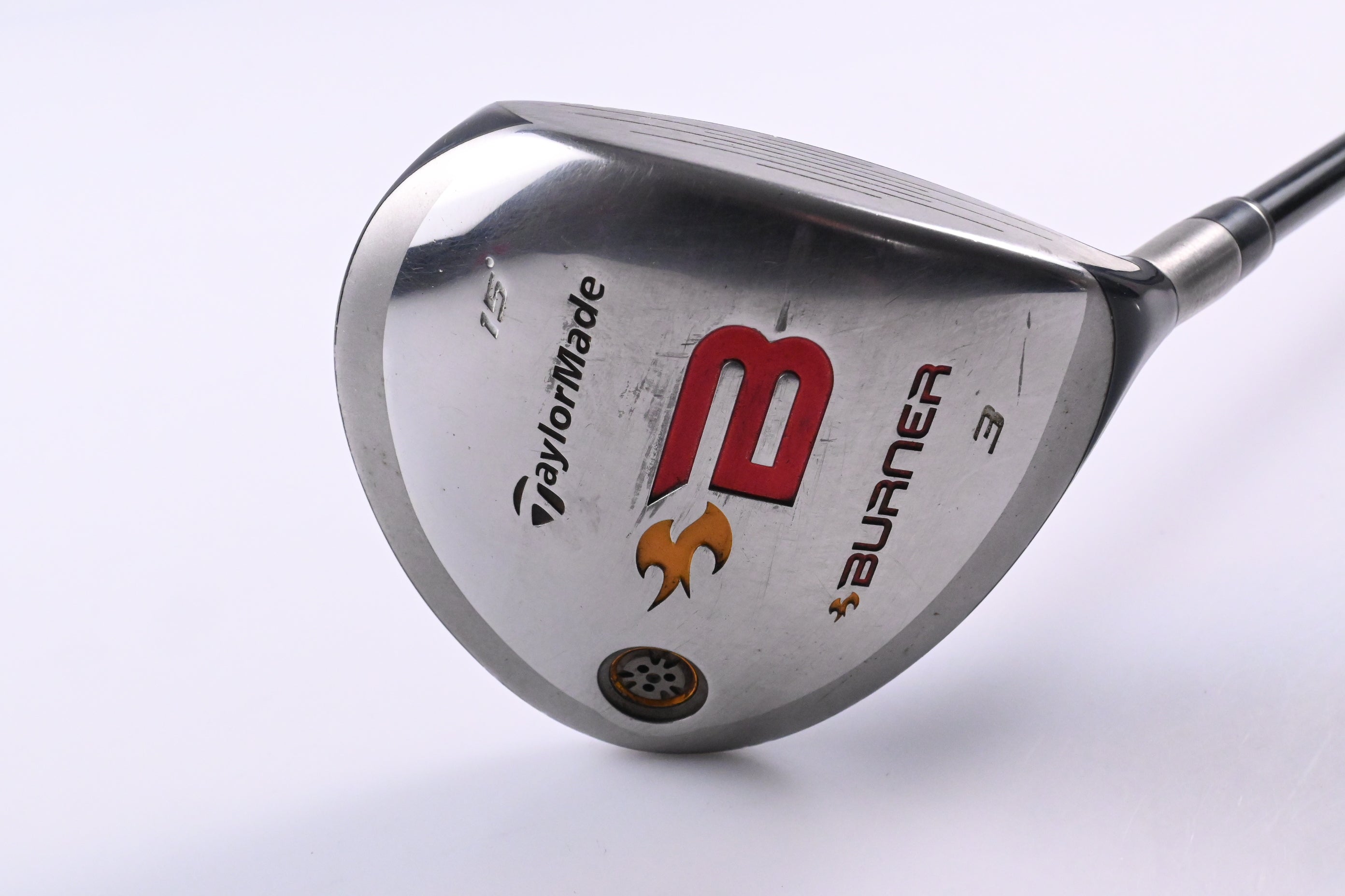 Taylormade Burner 2008 #3 Wood / 15 Degree / Regular Flex Reax 49 Shaft
