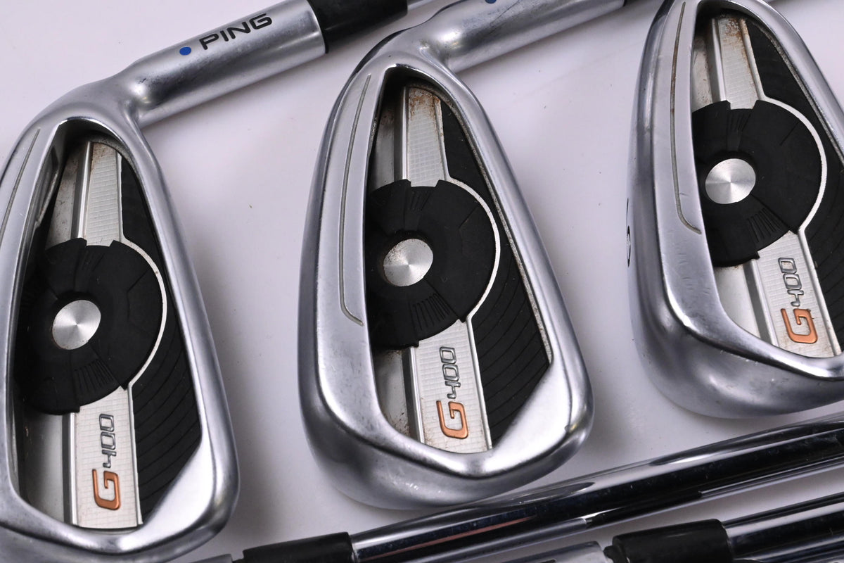 Ping G400 Irons / 4-PW / Blue Dot / Regular Flex Project X LZ 115 Shafts
