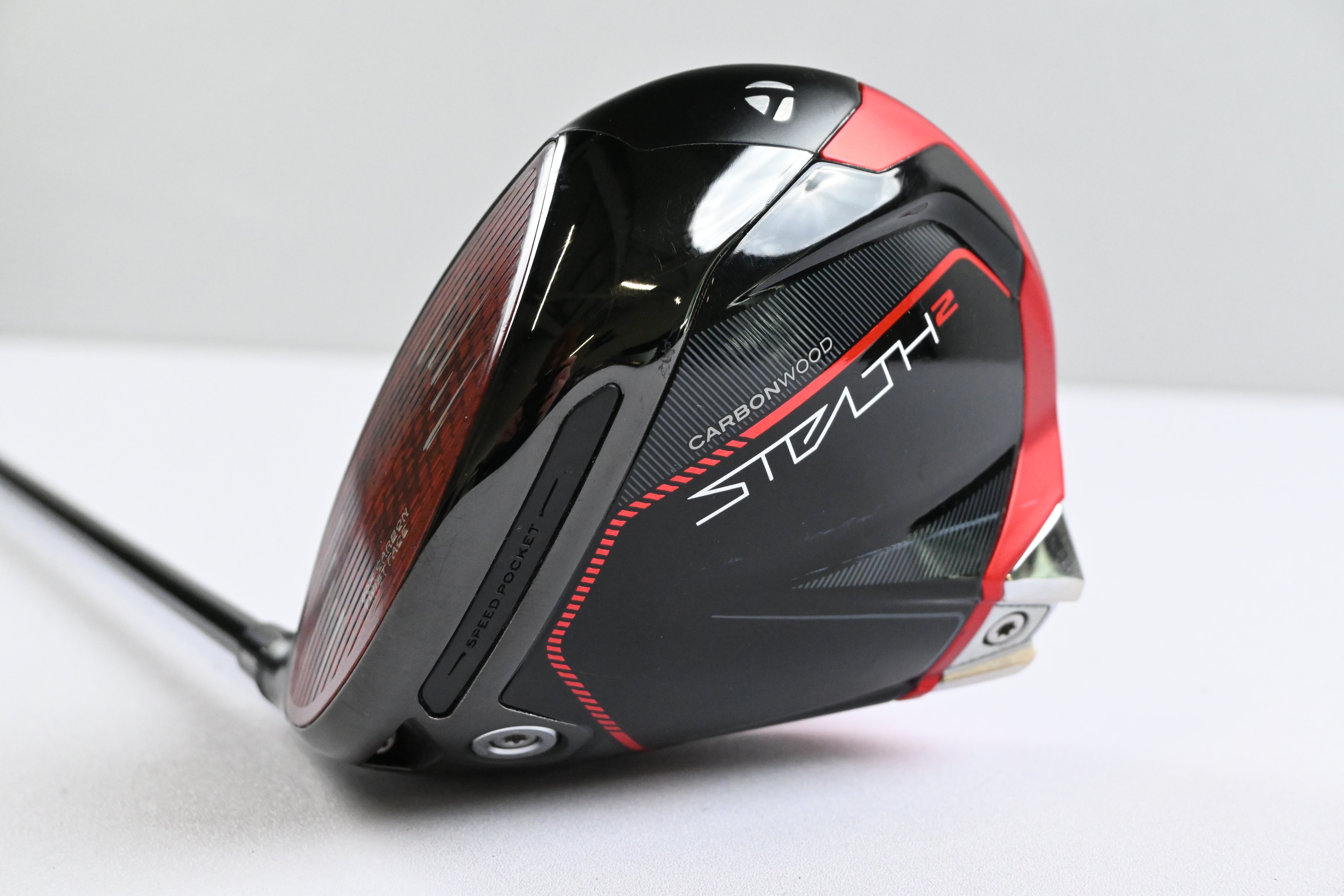 Left Hand Taylormade Stealth 2 Driver / 10.5 Degree / Stiff Flex HZRDUS Smoke