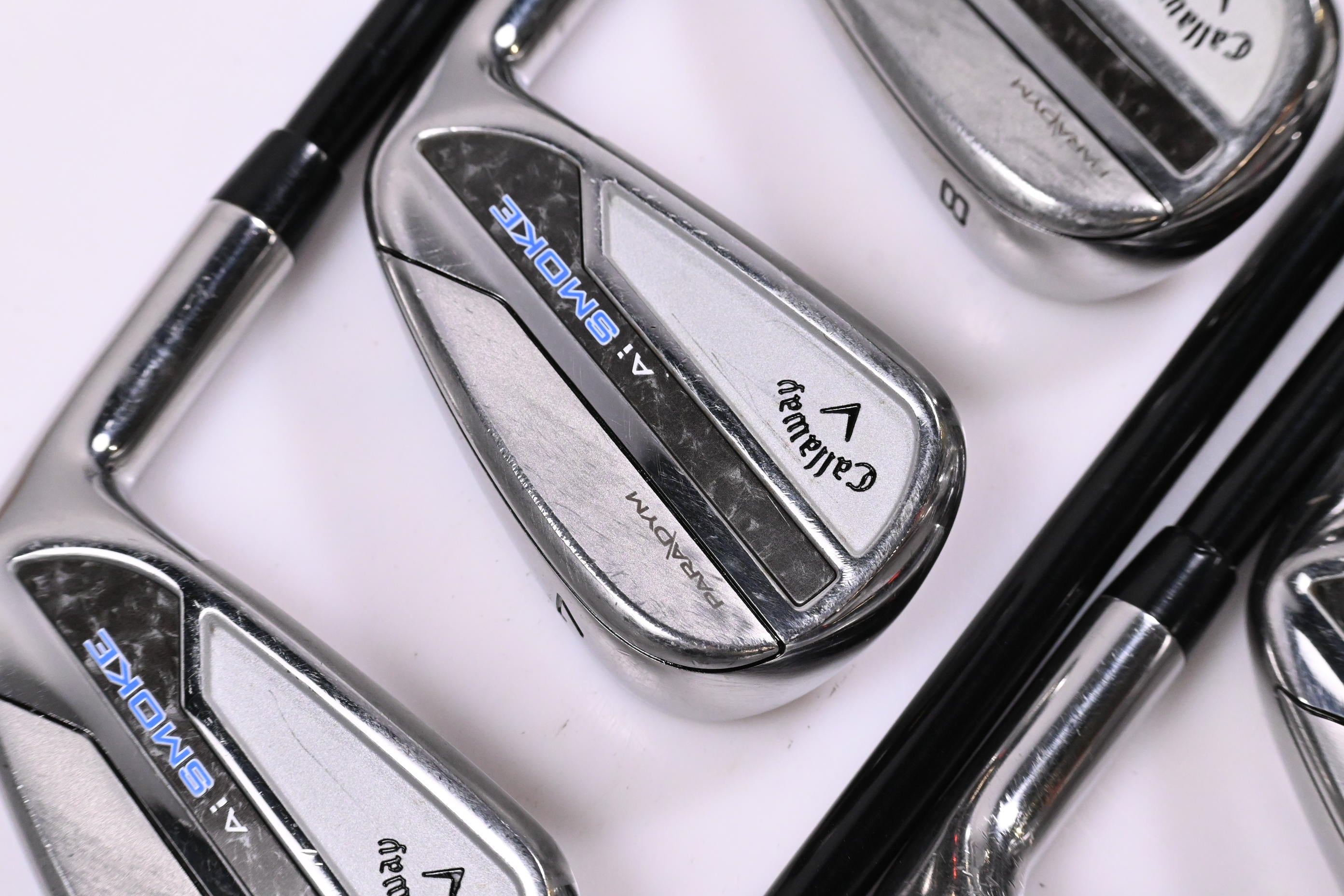 Callaway Paradym Ai Smoke Irons / 6-PW+GW+SW / Regular Flex MMT 85 Shafts