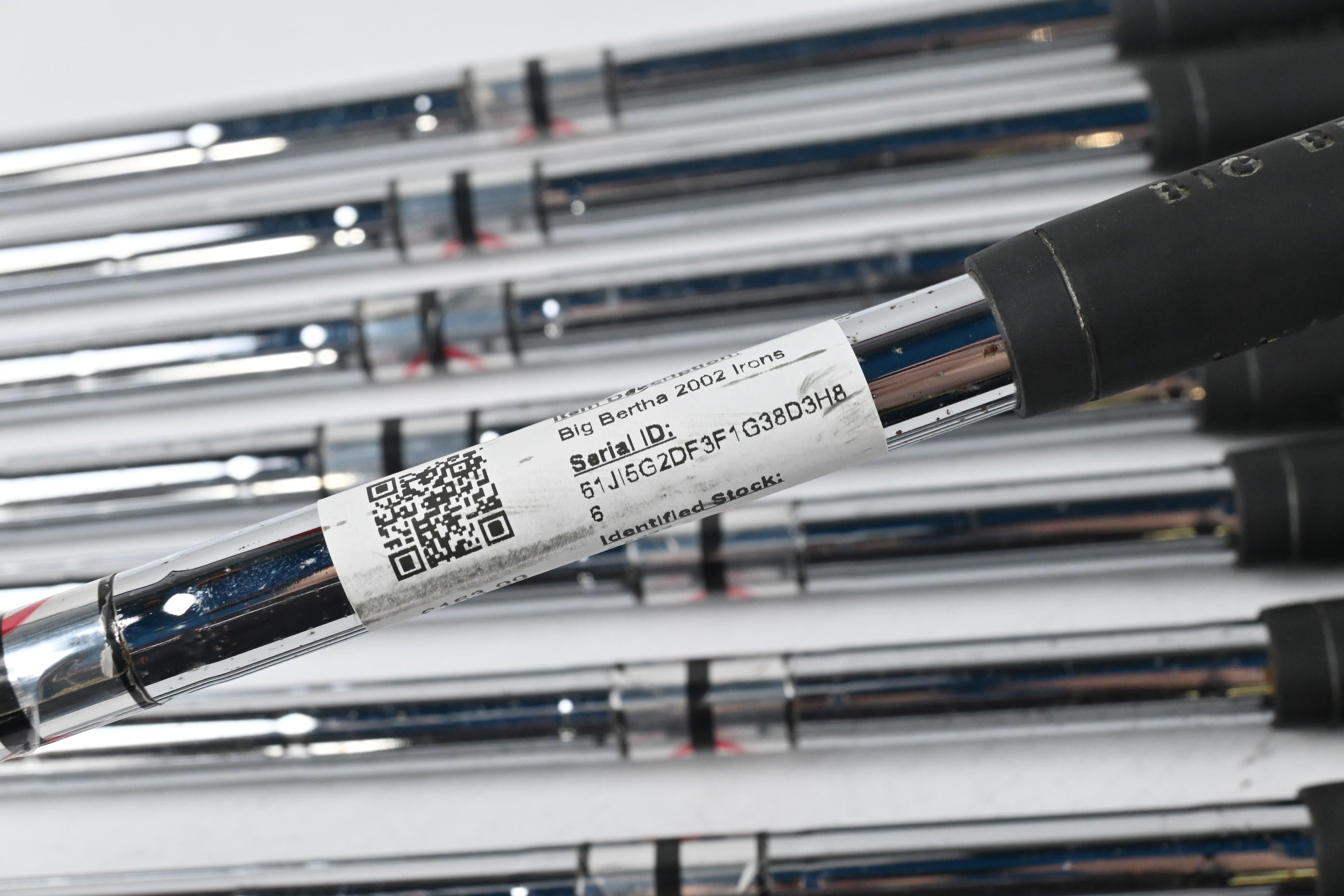 Callaway Big Bertha 2002 Irons / 3-PW+GW+SW / Uniflex Callaway Big Bertha