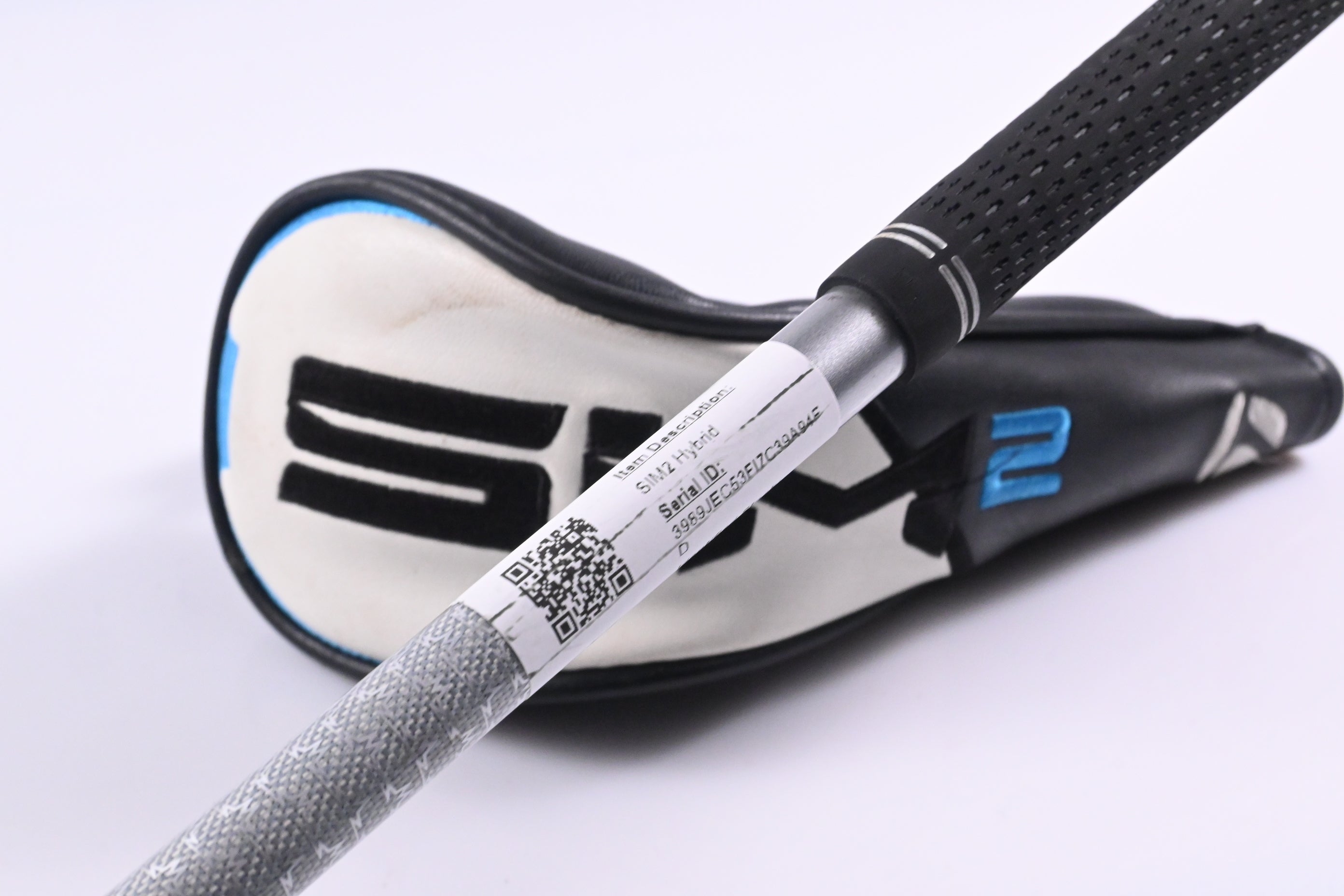 Taylormade SIM2 #4 Hybrid / 22 Degree / Stiff Flex Mitsubishi Tensei AV Blue 80