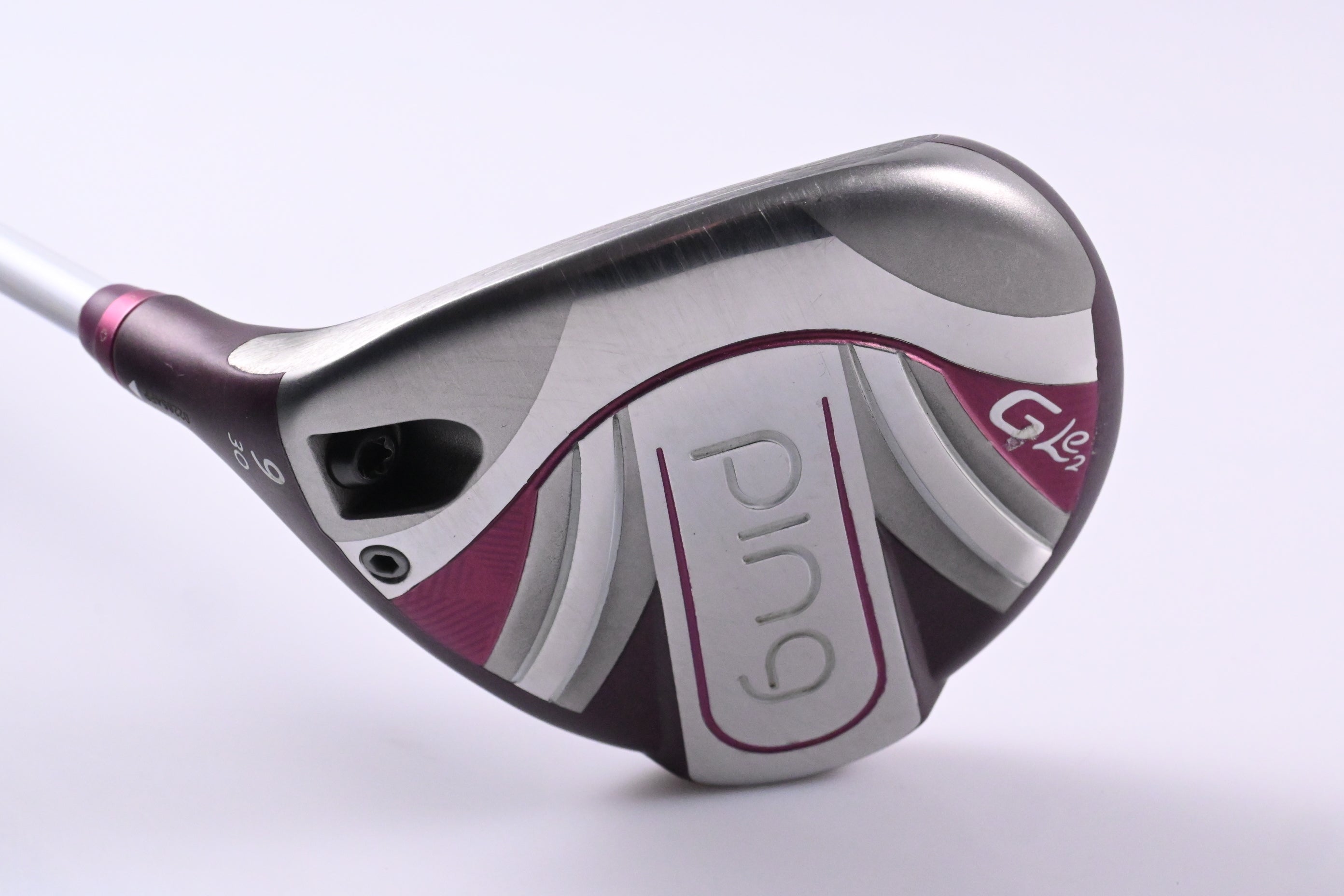 Left Hand Ping G Le2 #9 Wood / 30 Degree / Ladies Flex Ping ULT 240 Shaft