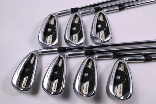 Ping G400 Irons / 4-PW / Blue Dot / Regular Flex Project X LZ 115 Shafts