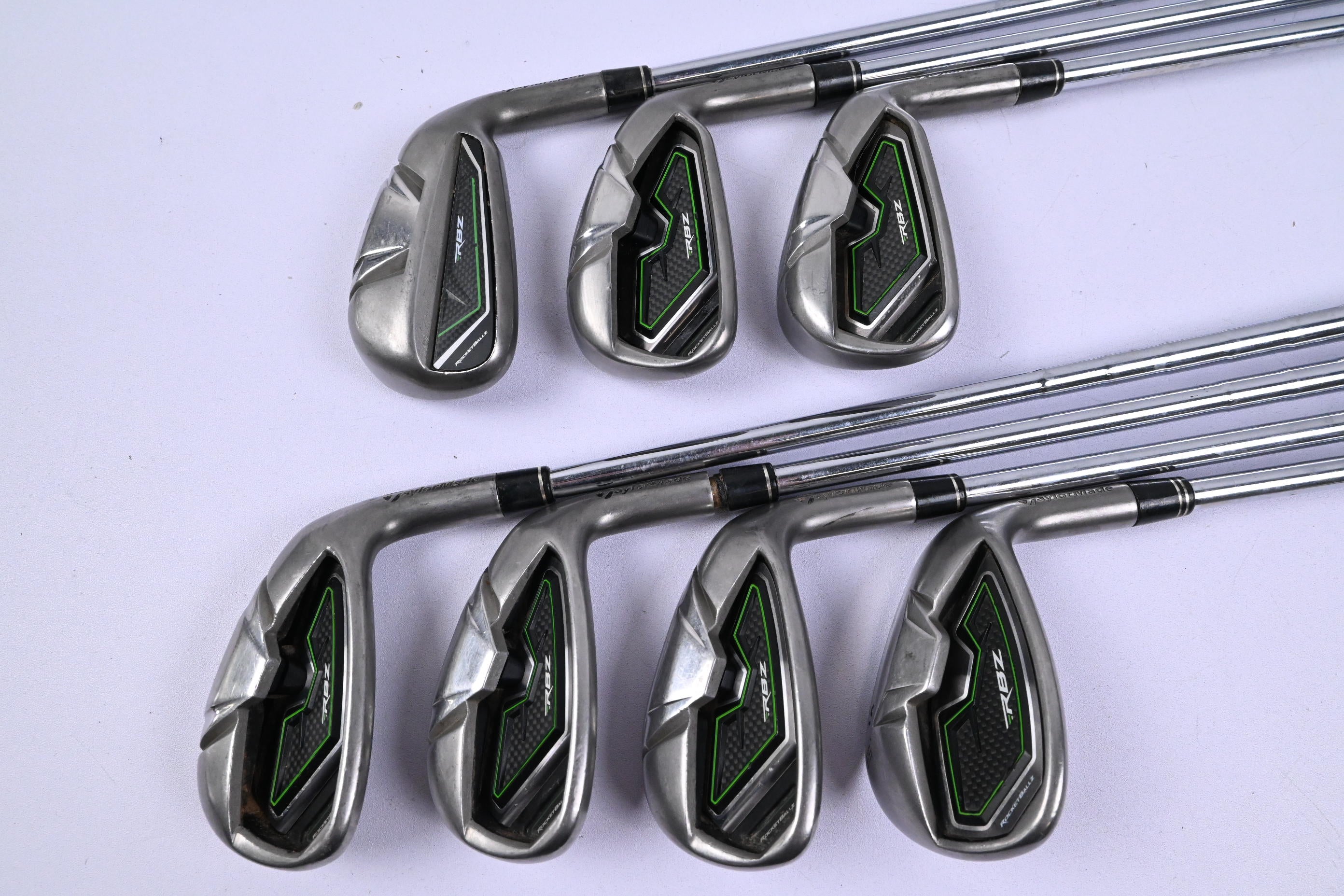 Taylormade RBZ Irons / 5-PW+SW / Stiff Flex Taylormade RBZ Shafts