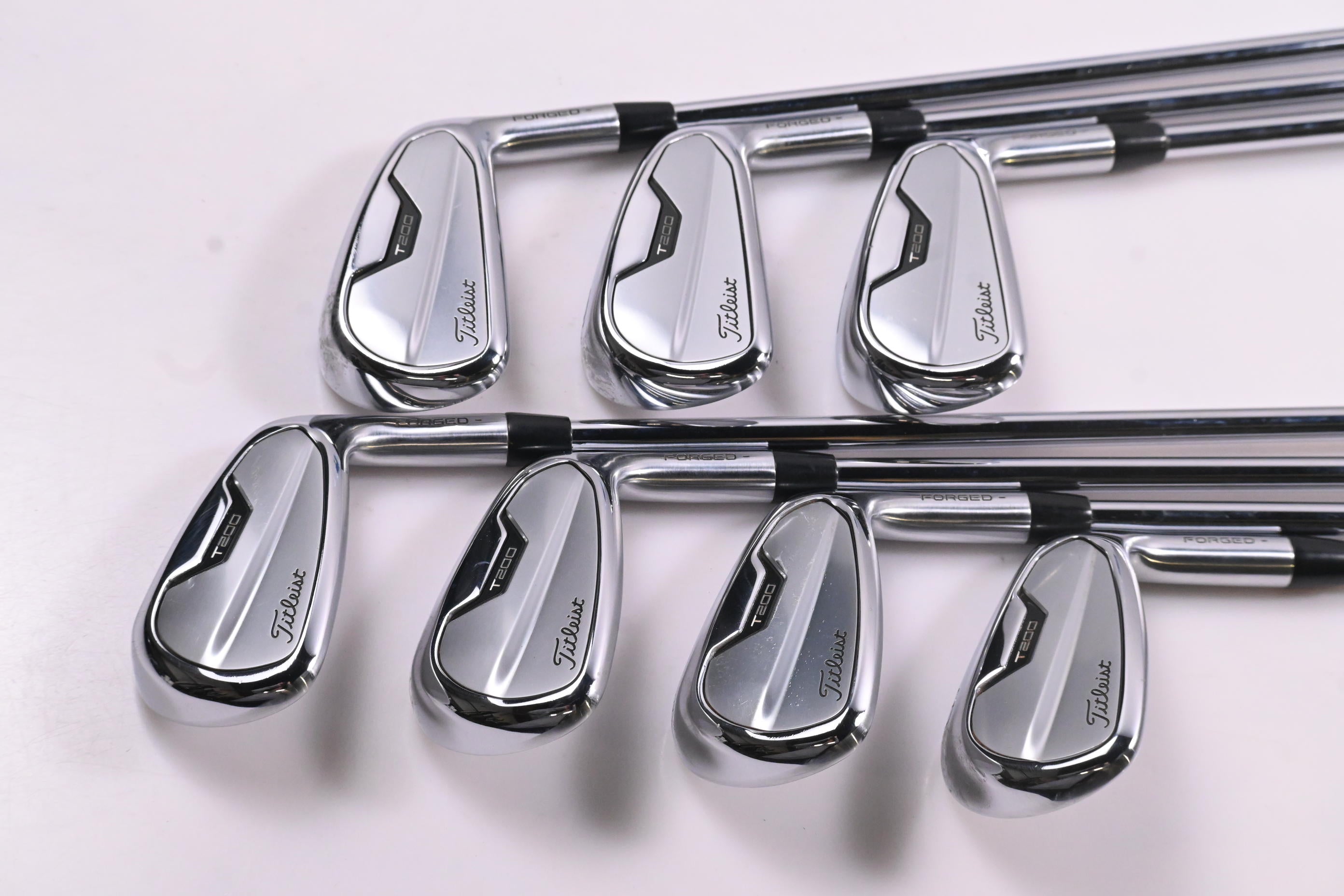 Titleist T200 2021 Irons / 5-PW+48° / Regular Flex AMT Black R300 Shafts