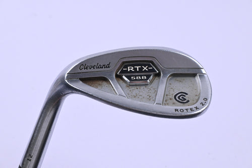 Left Hand Cleveland 588 RTX 2.0 Lob Wedge / 60 Degree / Wedge Flex Dynamic Gold