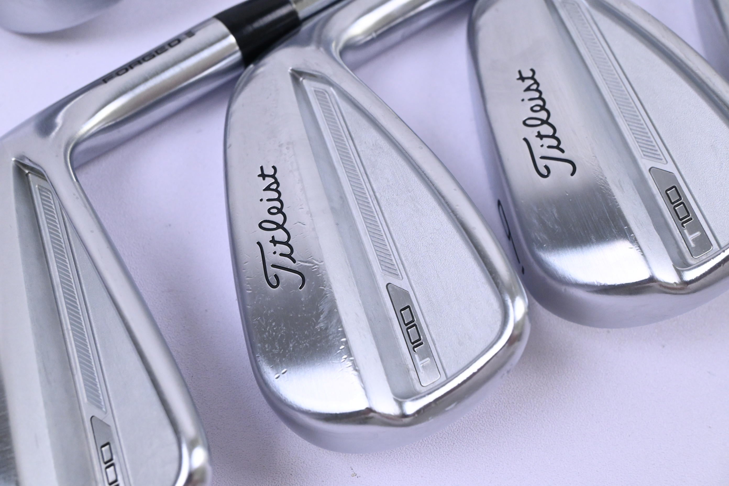 Titleist T100 2023 Irons / 4-PW / Stiff Flex AMT White S300