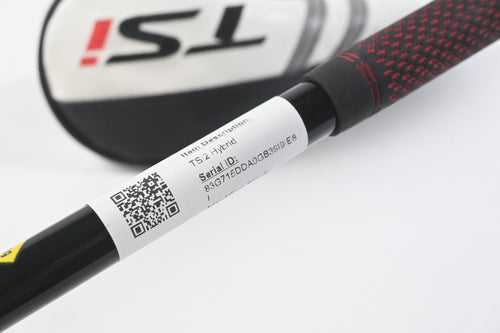 Titleist TSi2 #4 Hybrid / 21 Degree / Regular Flex HZRDUS Smoke Black RDX 80