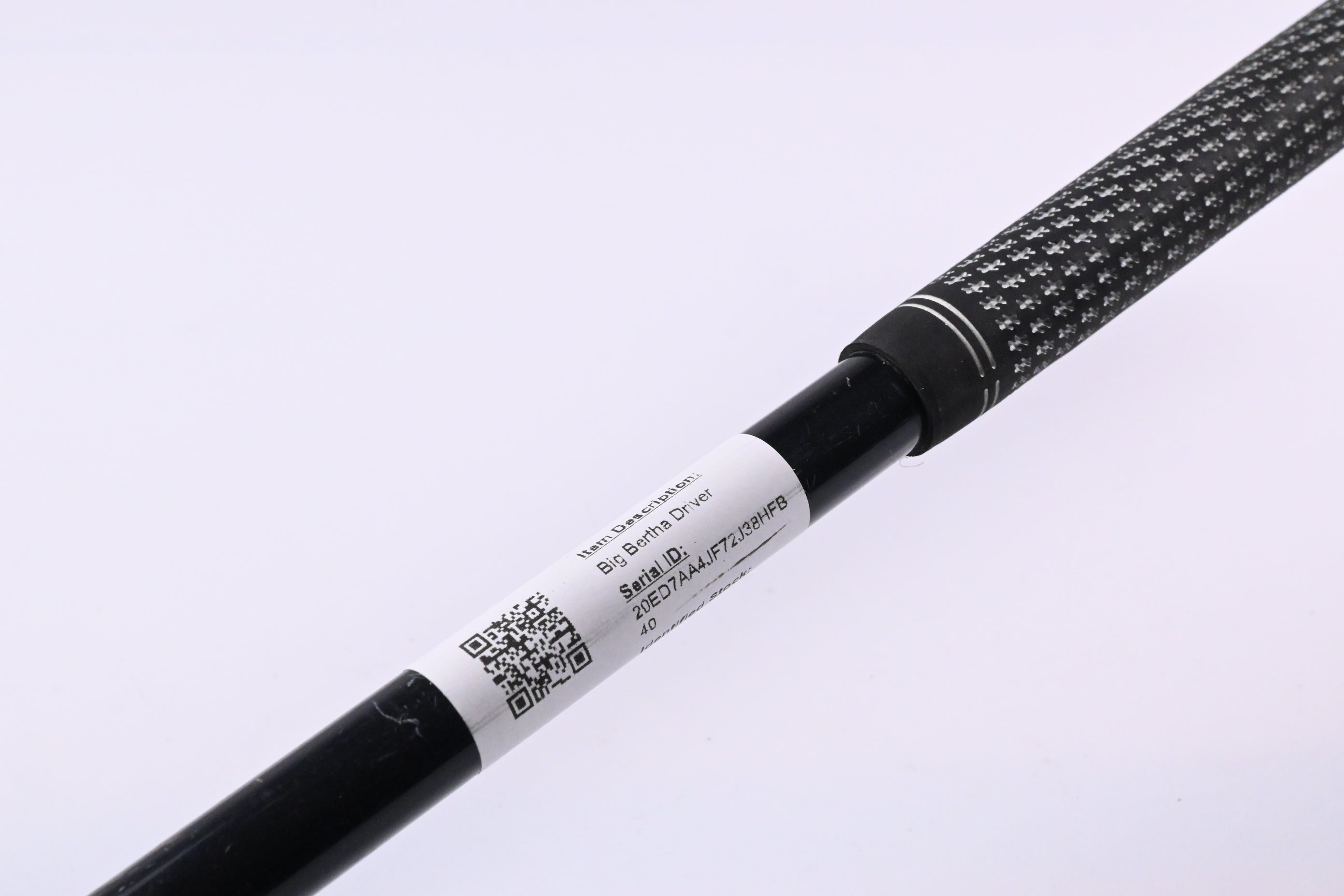 Callaway Big Bertha Driver / 10 Degree / Firm Flex Callaway RCH 65 Shaft