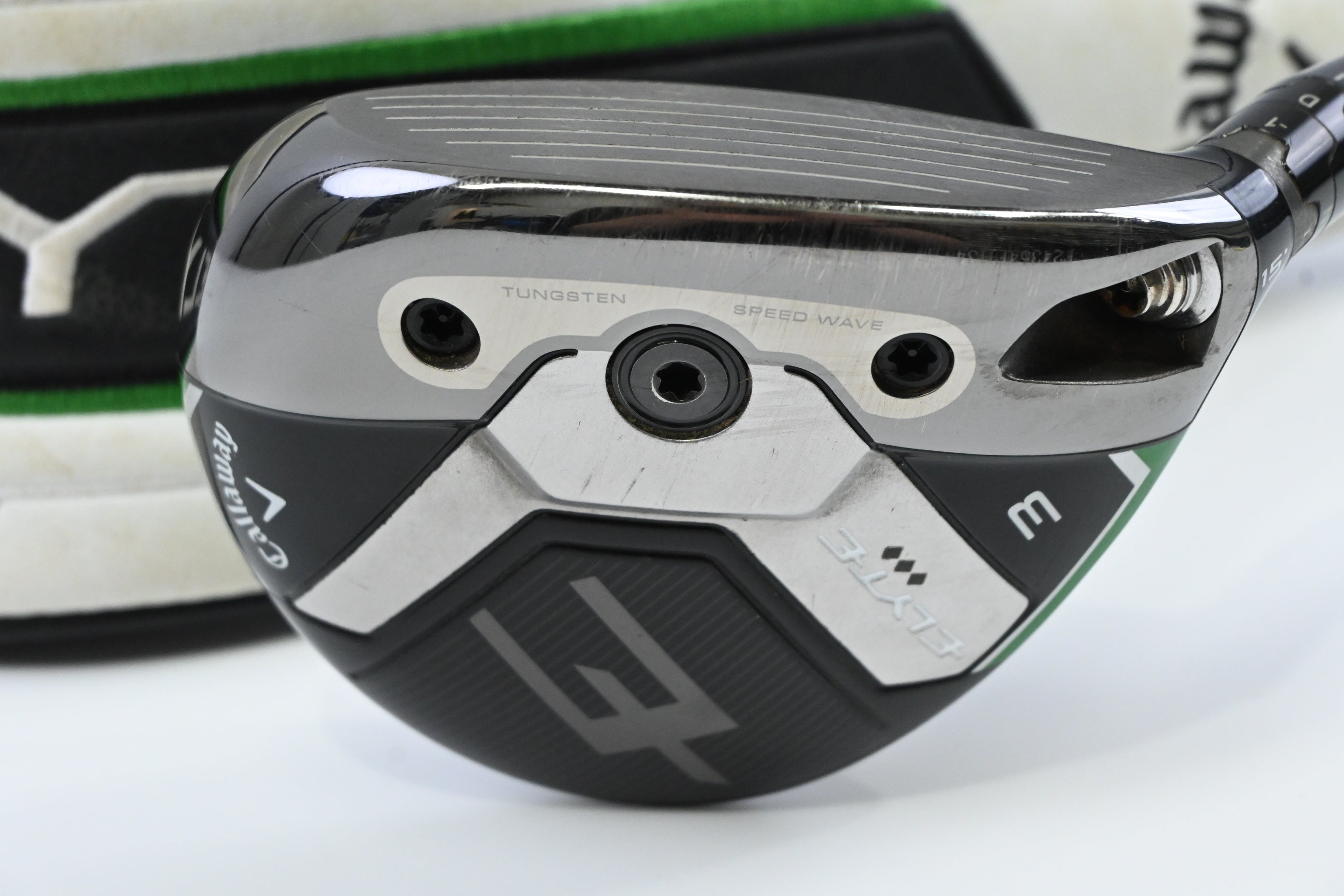 Callaway Elyte Triple Diamond #3 Wood / 15 Degree / X-Flex Denali Black 70 Shaft