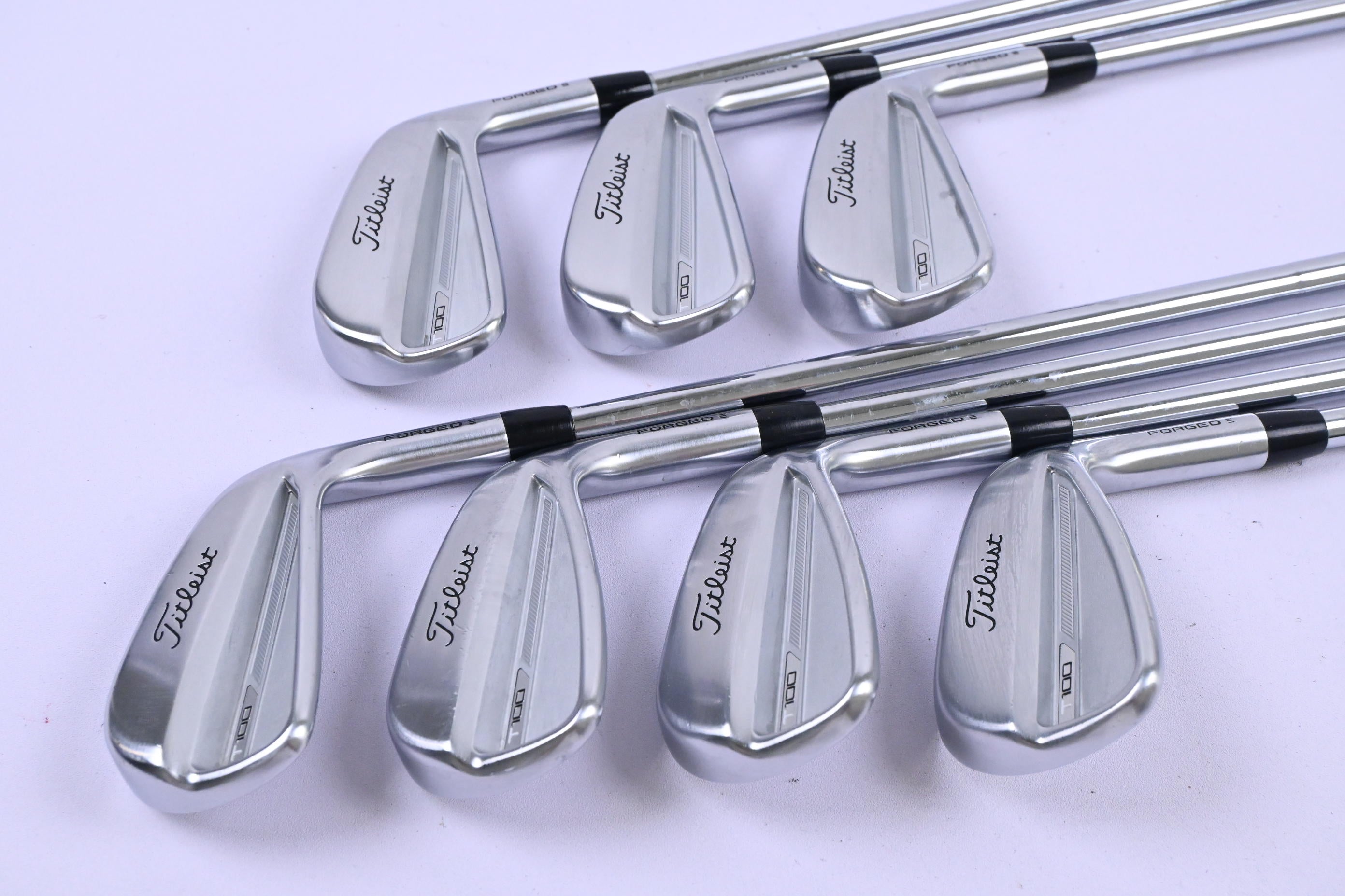 Titleist T100 2023 Irons / 4-PW / Stiff Flex AMT White S300
