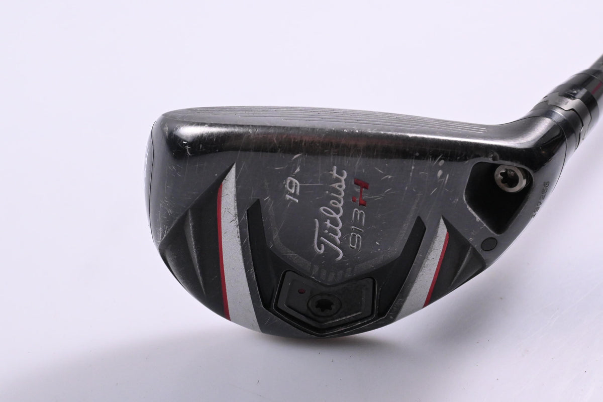 Titleist 913H #3 Hybrid / 19 Degree / Stiff Flex Aldila RIP Phenom 80 Shaft