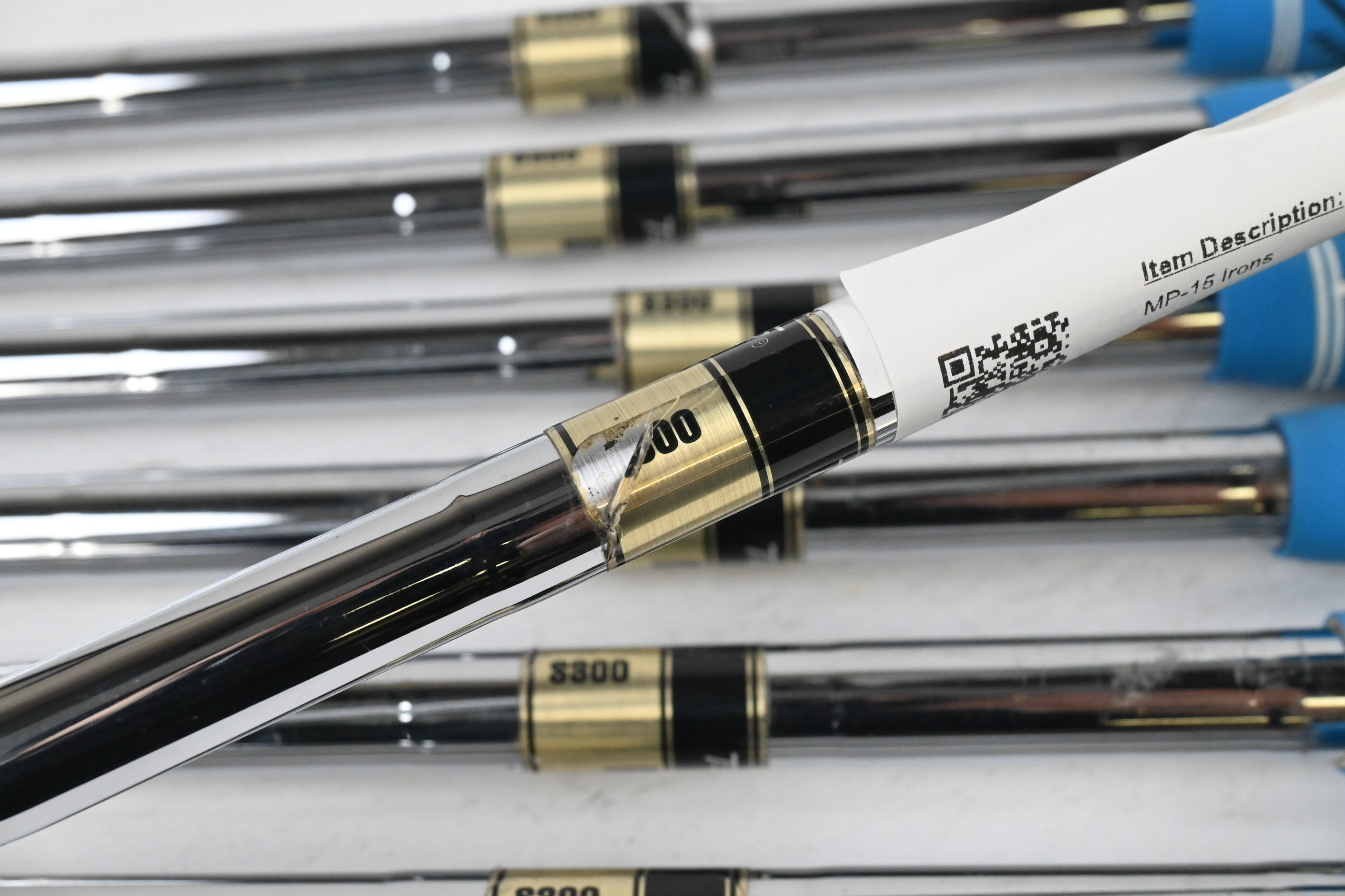 Mizuno MP-15 Irons / 4-PW / Stiff Flex Dynamic Gold S300 Shafts