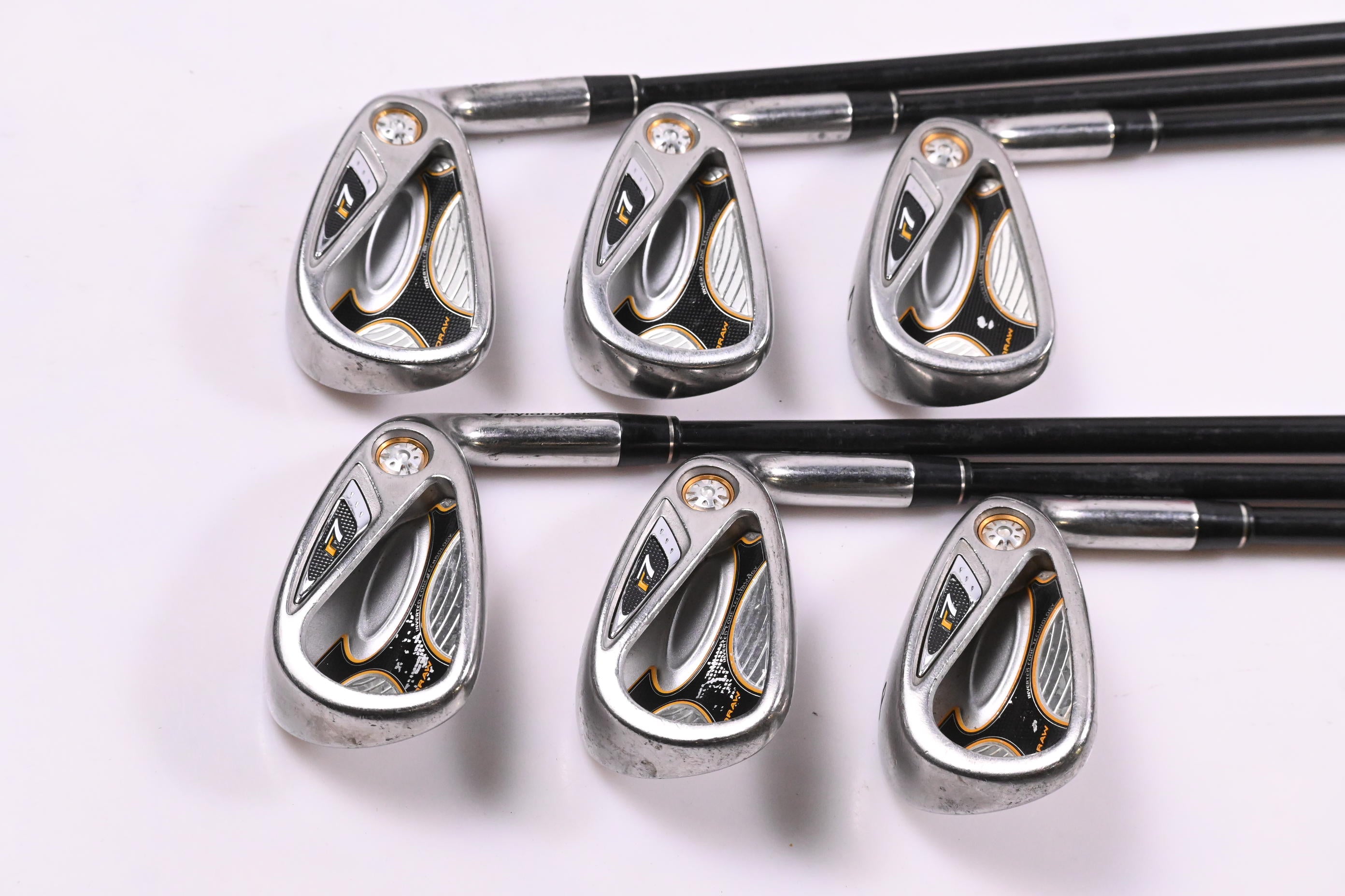 Taylormade R7 Draw Irons / 5-PW / Regular Flex Taylormade REAX 55 Shafts