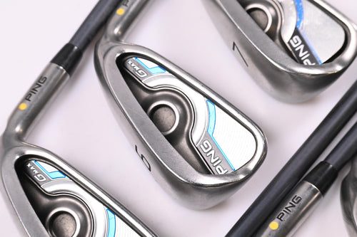 Ping GMax Irons / 5-PW+SW / Yellow Dot / Senior Flex Ping CFS 70 Shafts