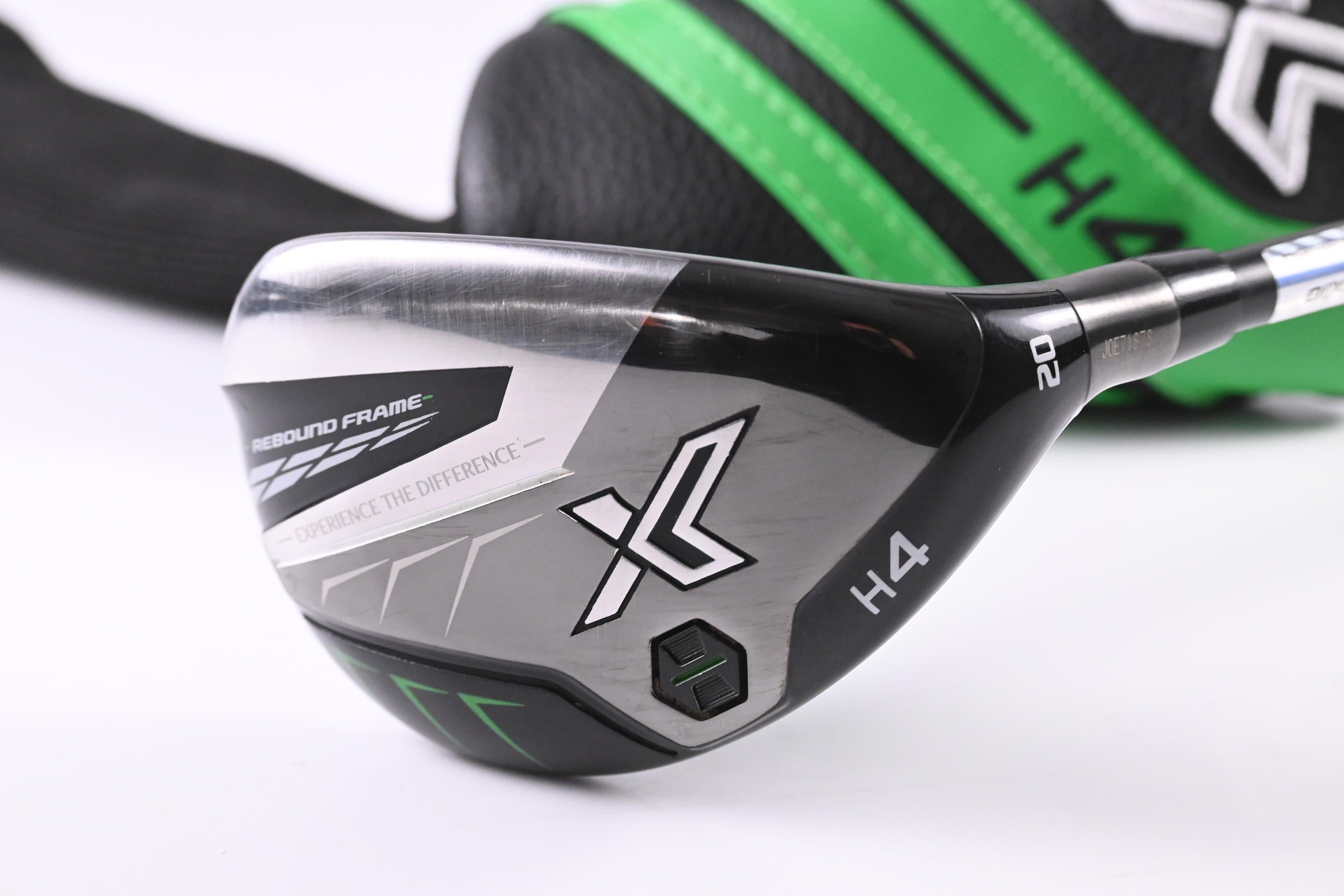 XXIO X 2022 #4 Hybrid / 22 Degree / Stiff Flex Miyazaki AX-II 55 Shaft