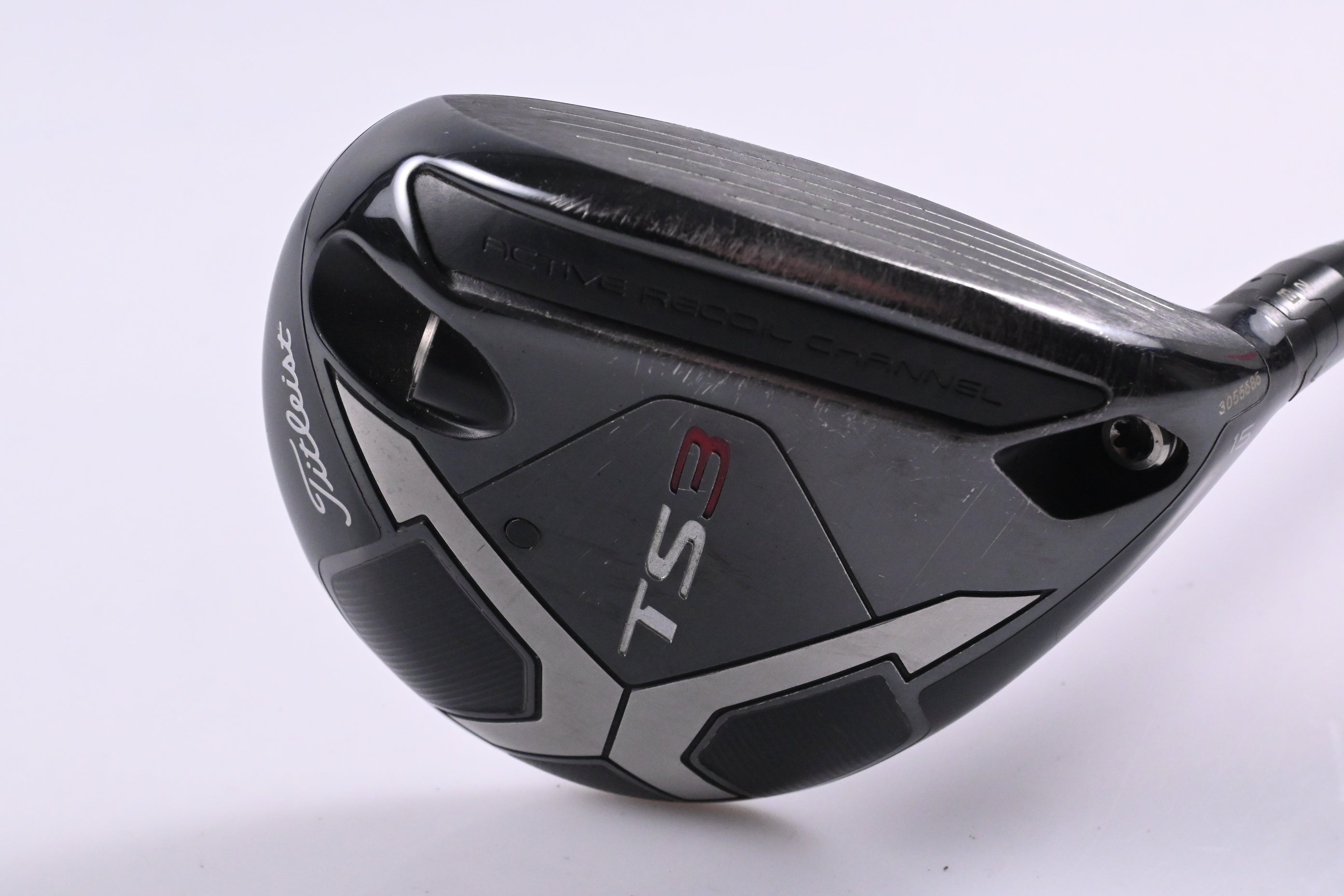 Titleist TS3 #3 Wood / 15 Degree / Stiff Flex Evenflow Black T-1100 75 Shaft
