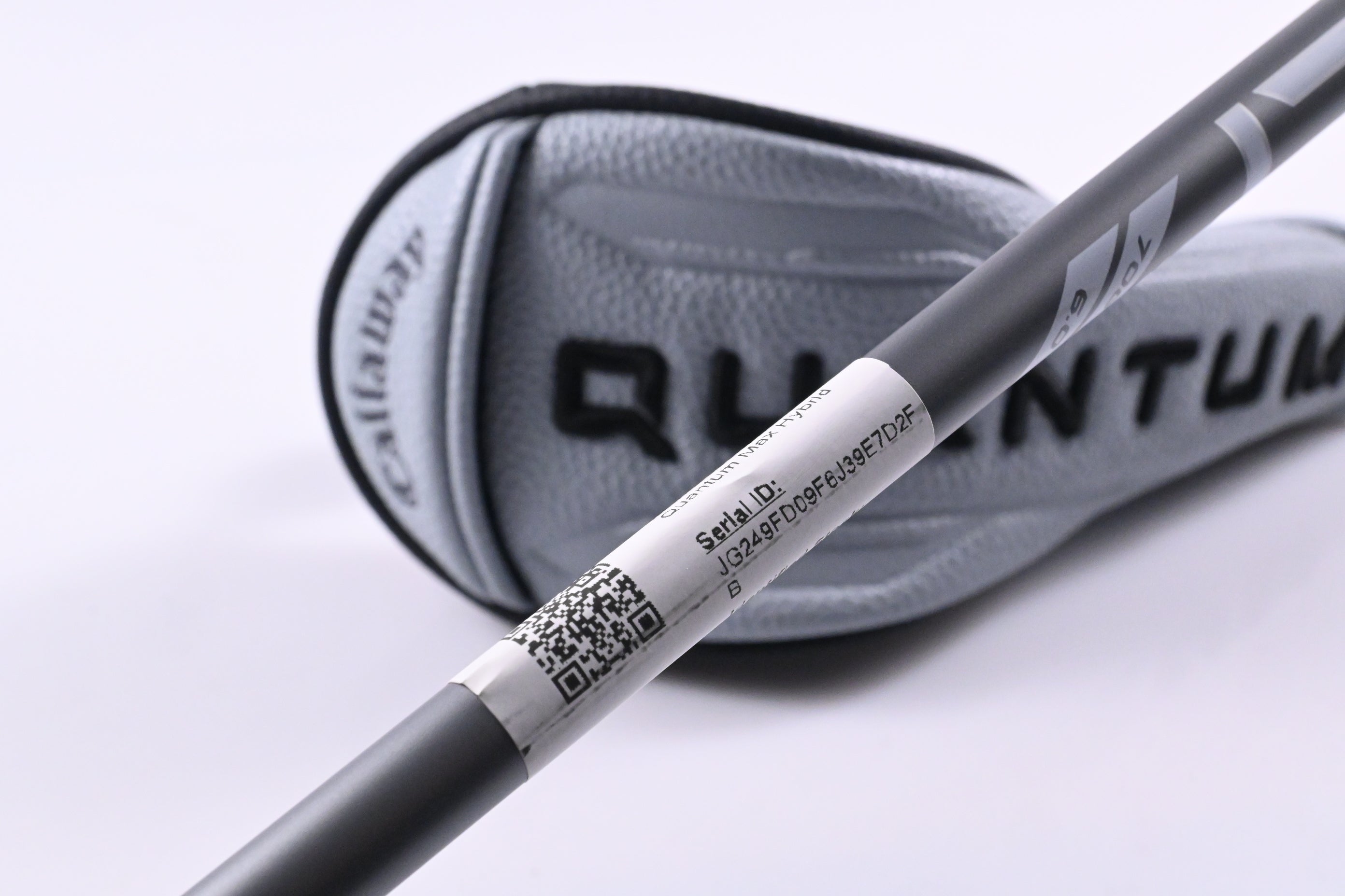 Callaway Quantum Max #3 Hybrid / 19 Degree / Stiff Flex Denali Silver 70 Shaft