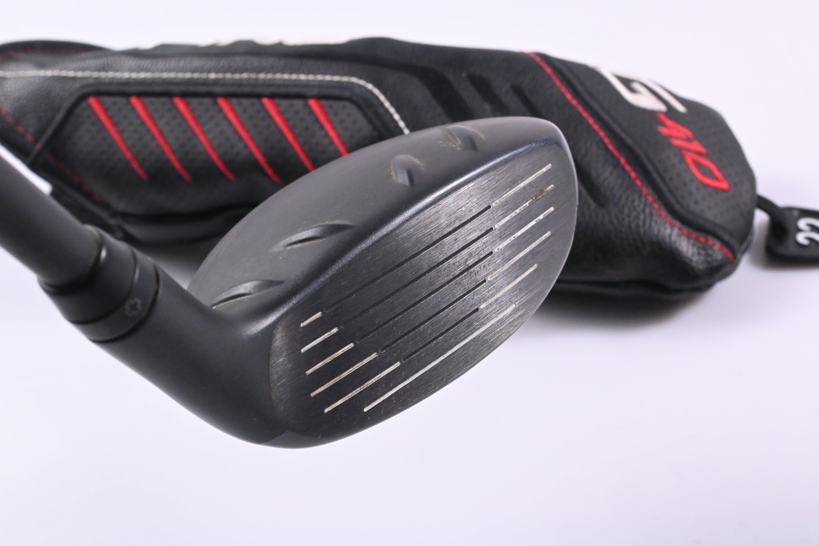 Left Hand Ping G410 #4 Hybrid / 22 Degree / Senior Flex Ping Alta CB Red 70