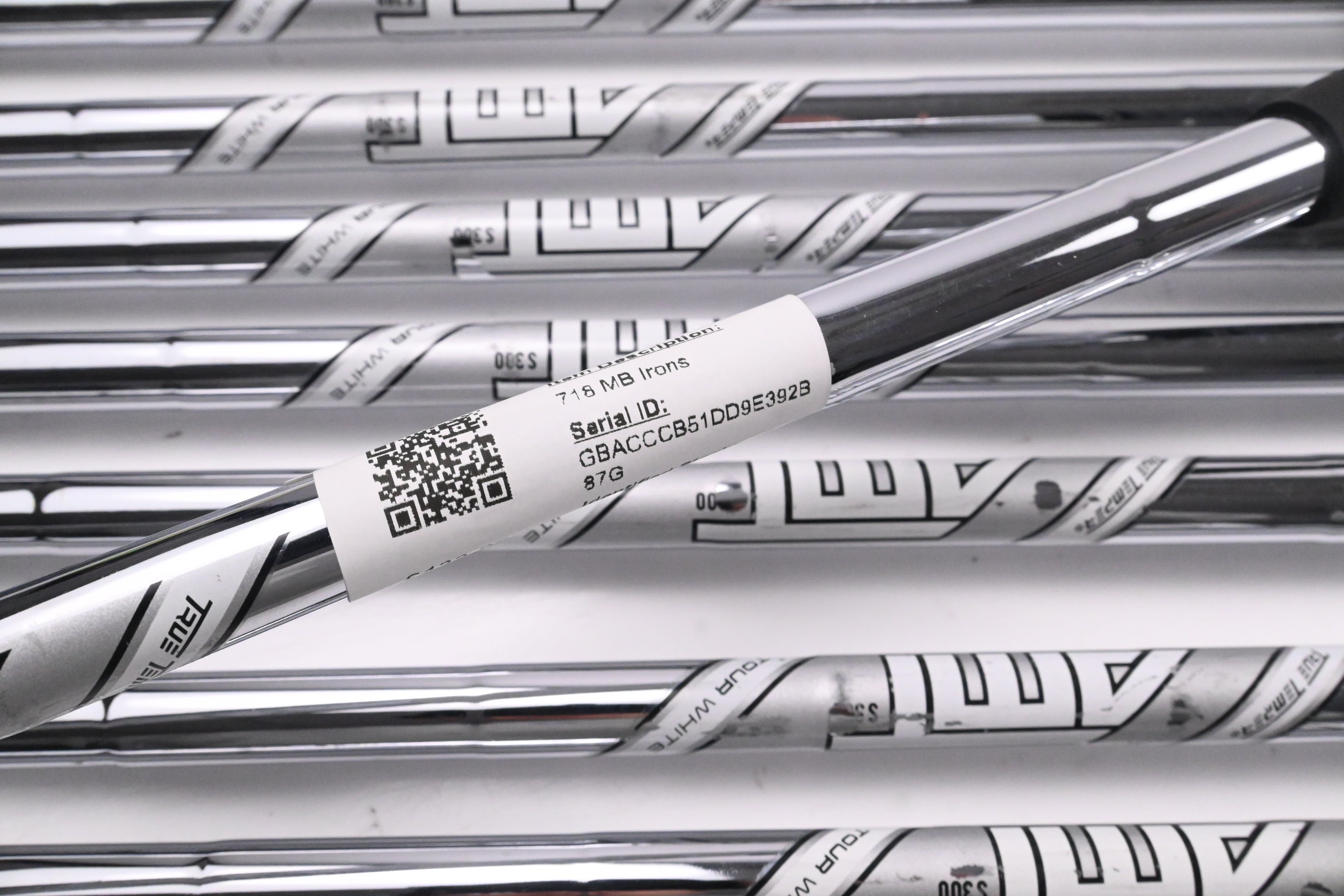 Titleist 718 MB Irons / 3-PW / Stiff Flex AMT Tour White S300 Shafts