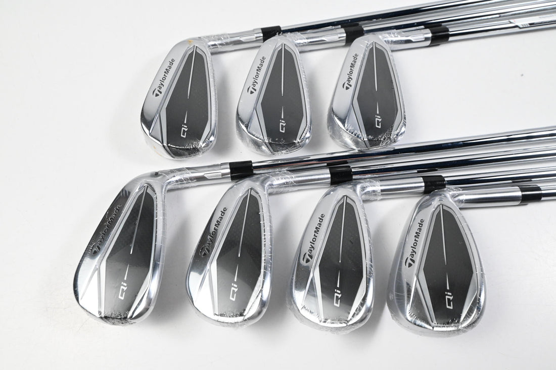 Taylormade Qi Irons / 5-PW+SW / Stiff Flex KBS MAX MT 85 Shafts