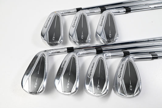 Taylormade Qi Irons / 5-PW+SW / Stiff Flex KBS MAX MT 85 Shafts